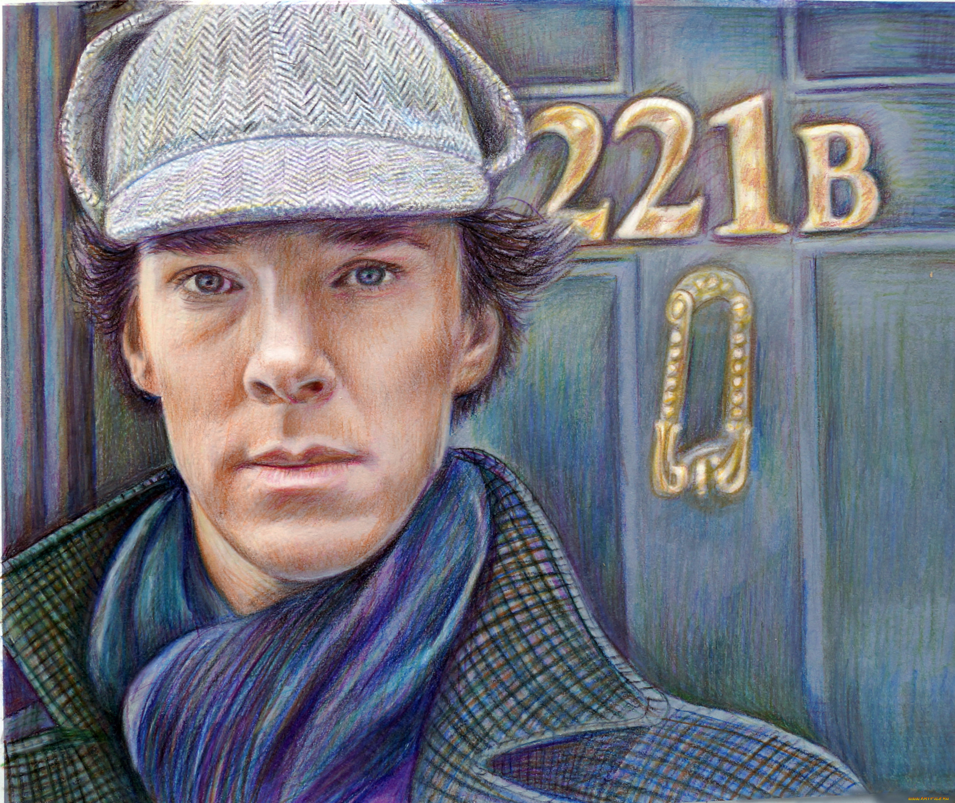 рисованное, кино, sherlock, bbc
