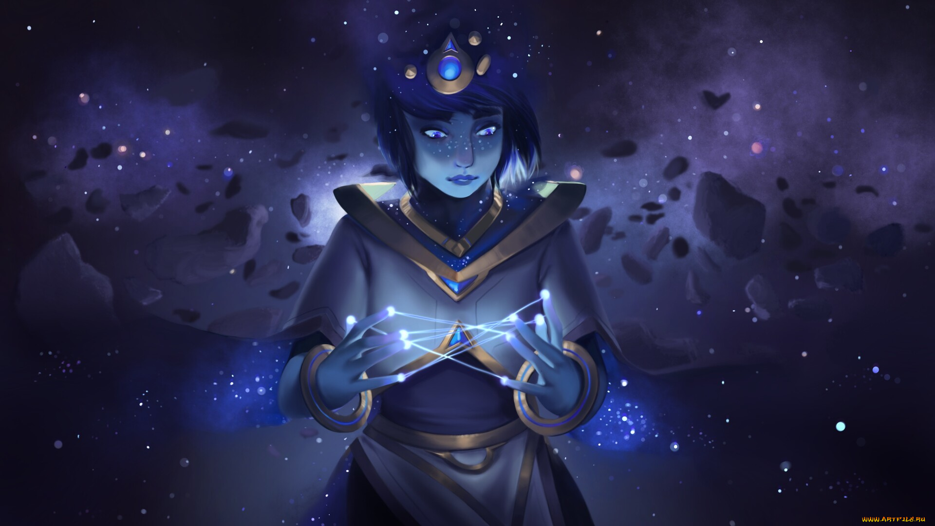 видео, игры, league, of, legends, taliyah, магия, камни