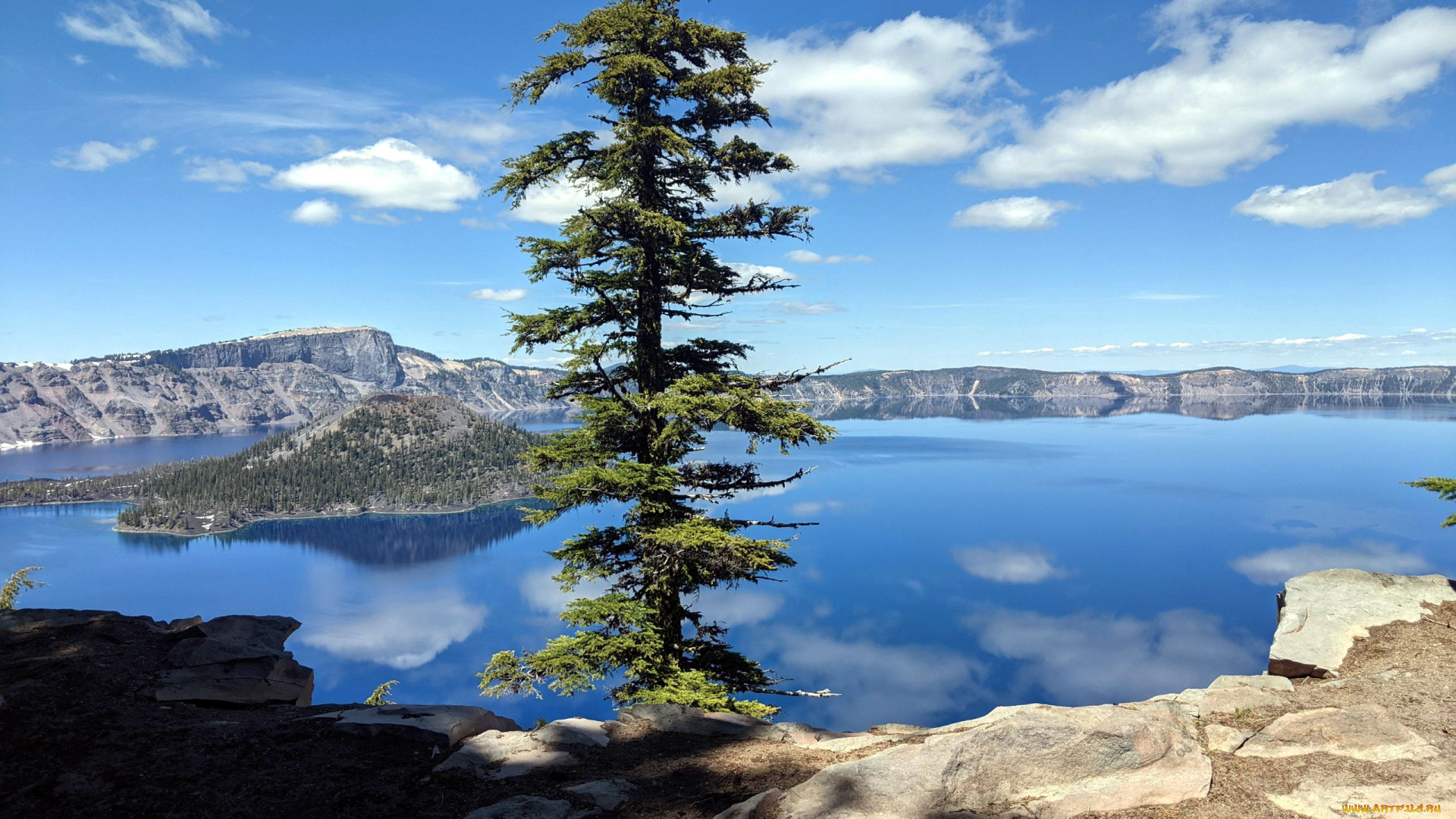 crater, lake, oregon, природа, реки, озера, crater, lake