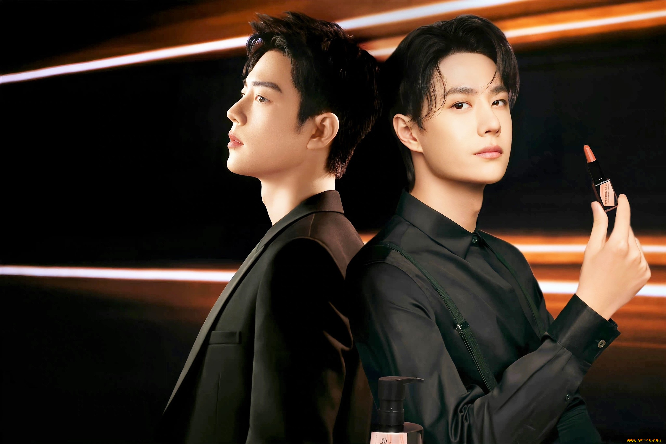 разное, компьютерный, дизайн, сяо, чжань, ван, ибо, помада