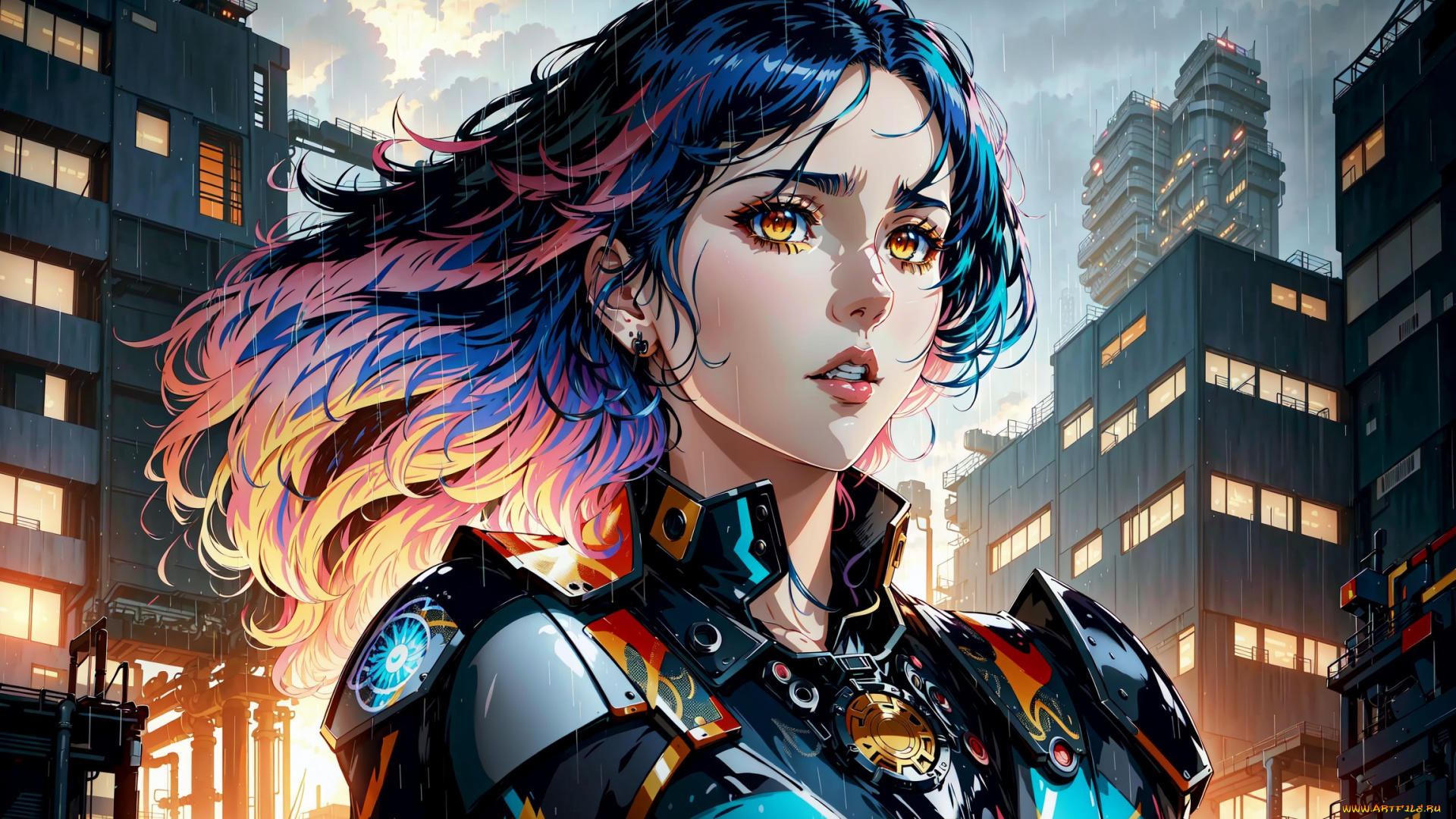 аниме, город, , улицы, , интерьер, , здания, нейросети, графика, нейроарт, ai, art, нейронные, сети, рисунки, нейро, искусство