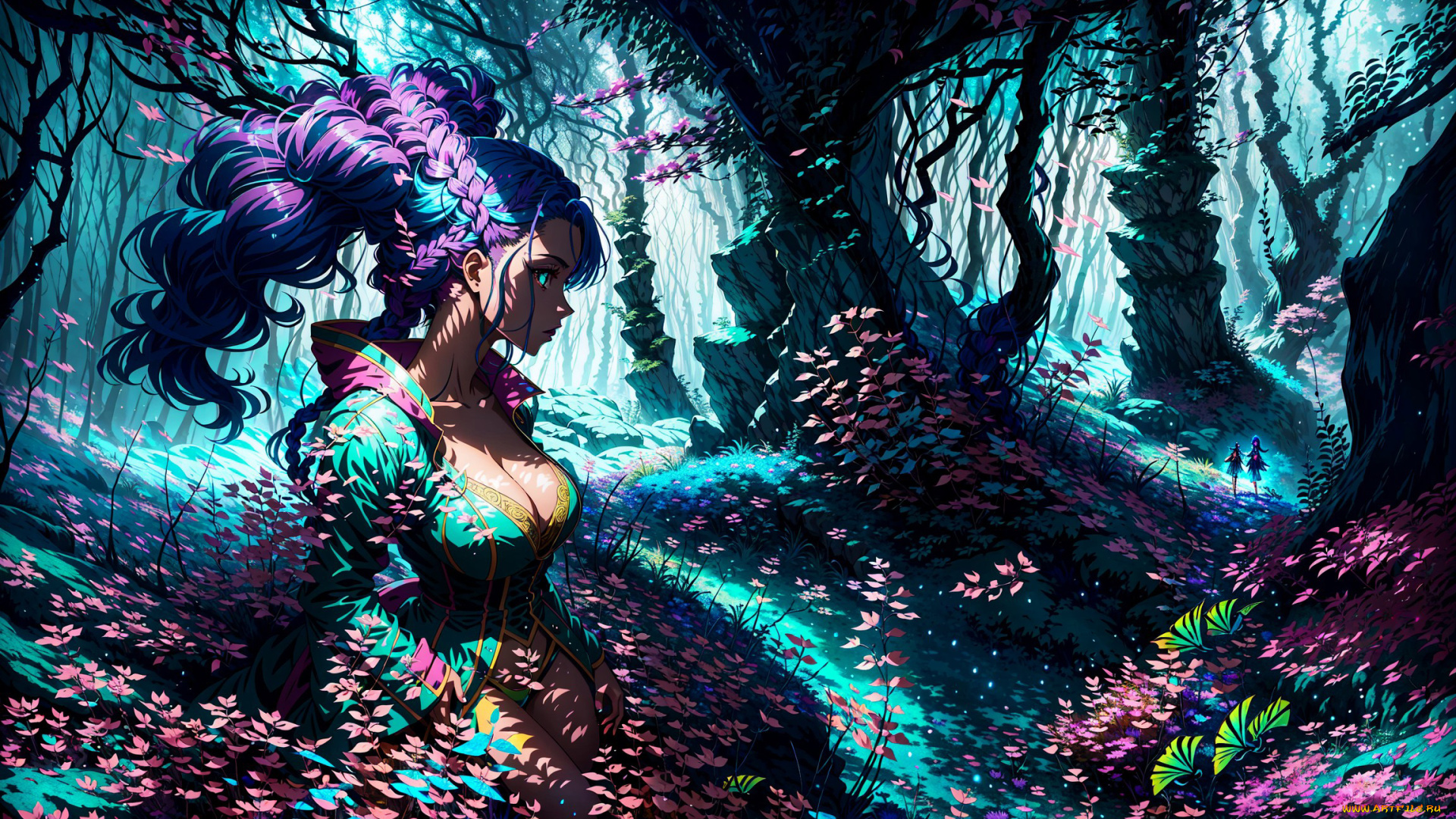 аниме, магия, , колдовство, , halloween, нейросети, графика, нейроарт, ai, art, нейронные, сети, рисунки, нейро, искусство