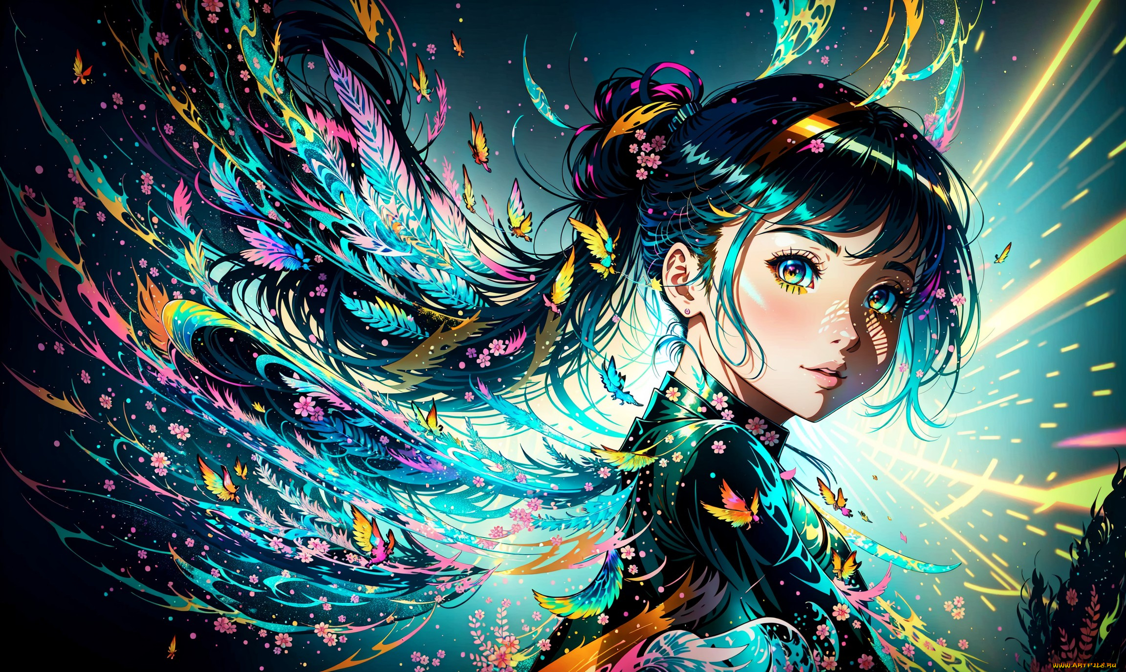 аниме, магия, , колдовство, , halloween, нейросети, графика, нейроарт, ai, art, нейронные, сети, рисунки, нейро, искусство