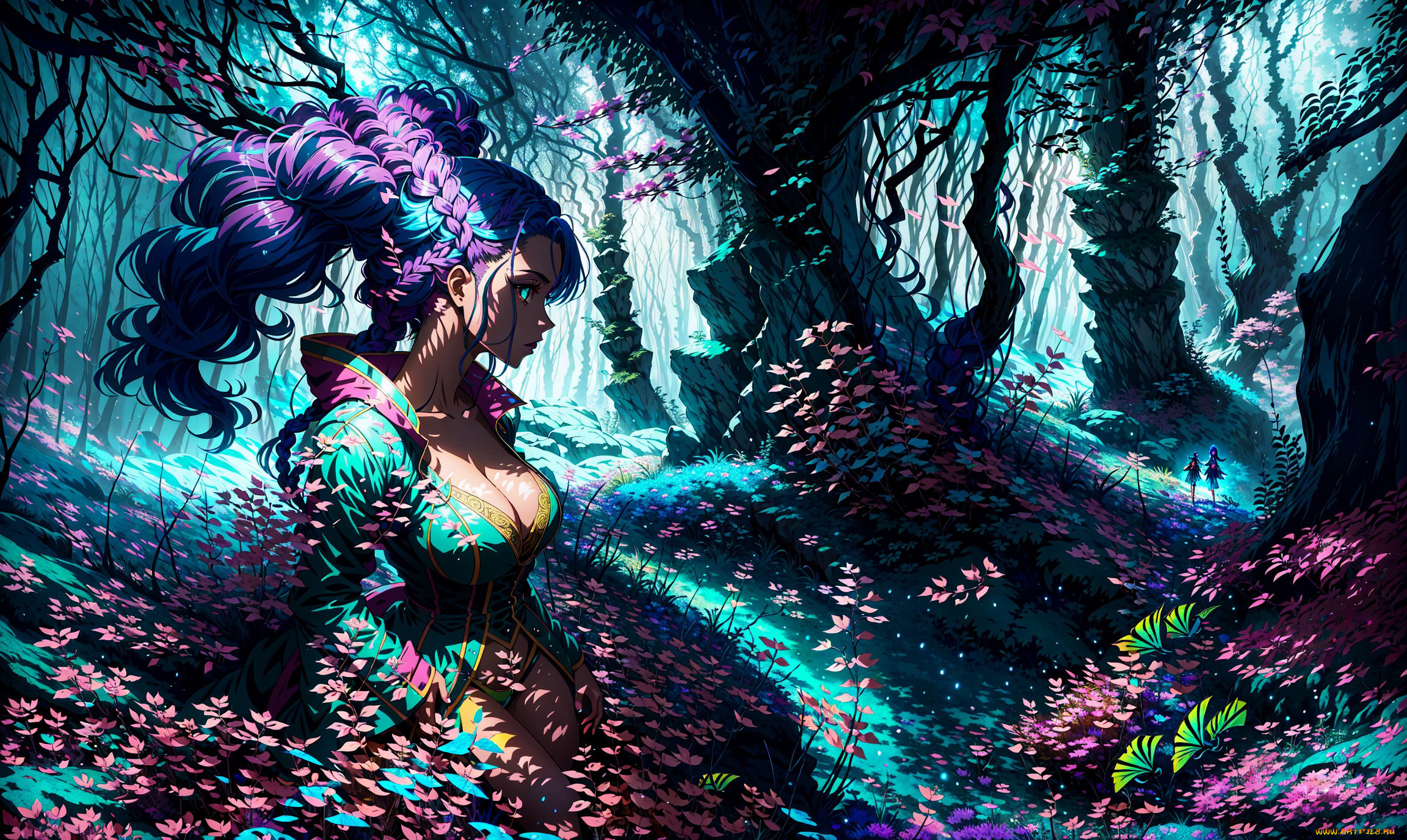 аниме, магия, , колдовство, , halloween, нейросети, графика, нейроарт, ai, art, нейронные, сети, рисунки, нейро, искусство