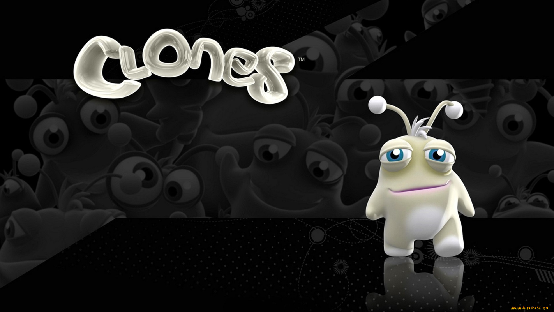 видео, игры, clones, существо, инопланетянин