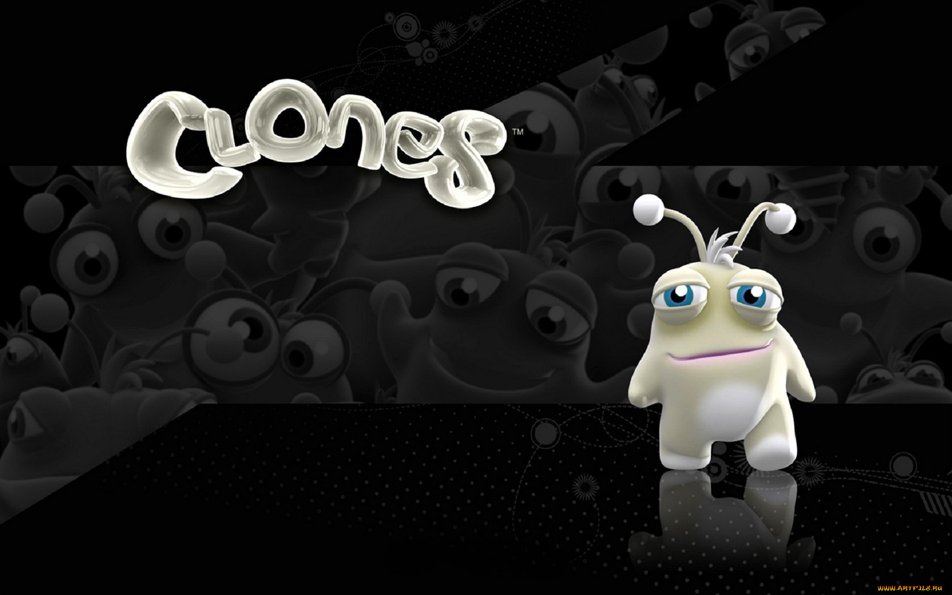 видео, игры, clones, существо, инопланетянин