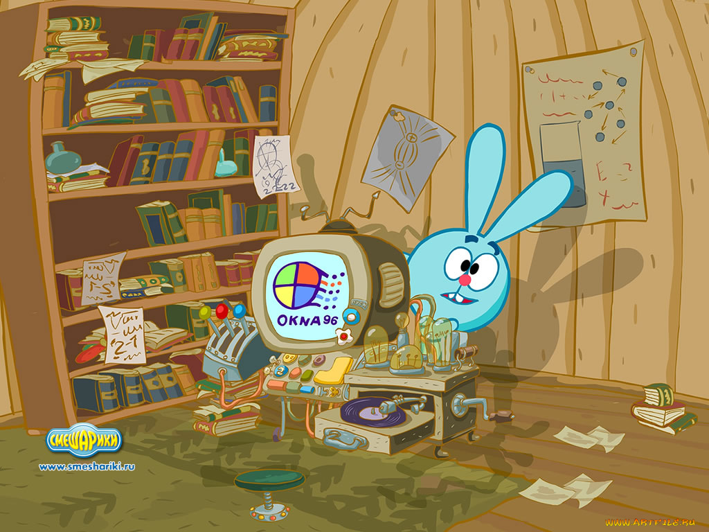 мультфильмы, смешарики