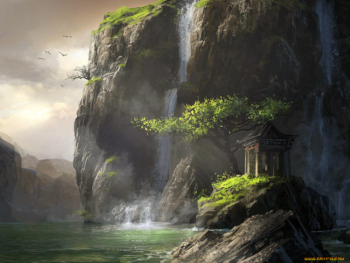 фэнтези, пейзажи