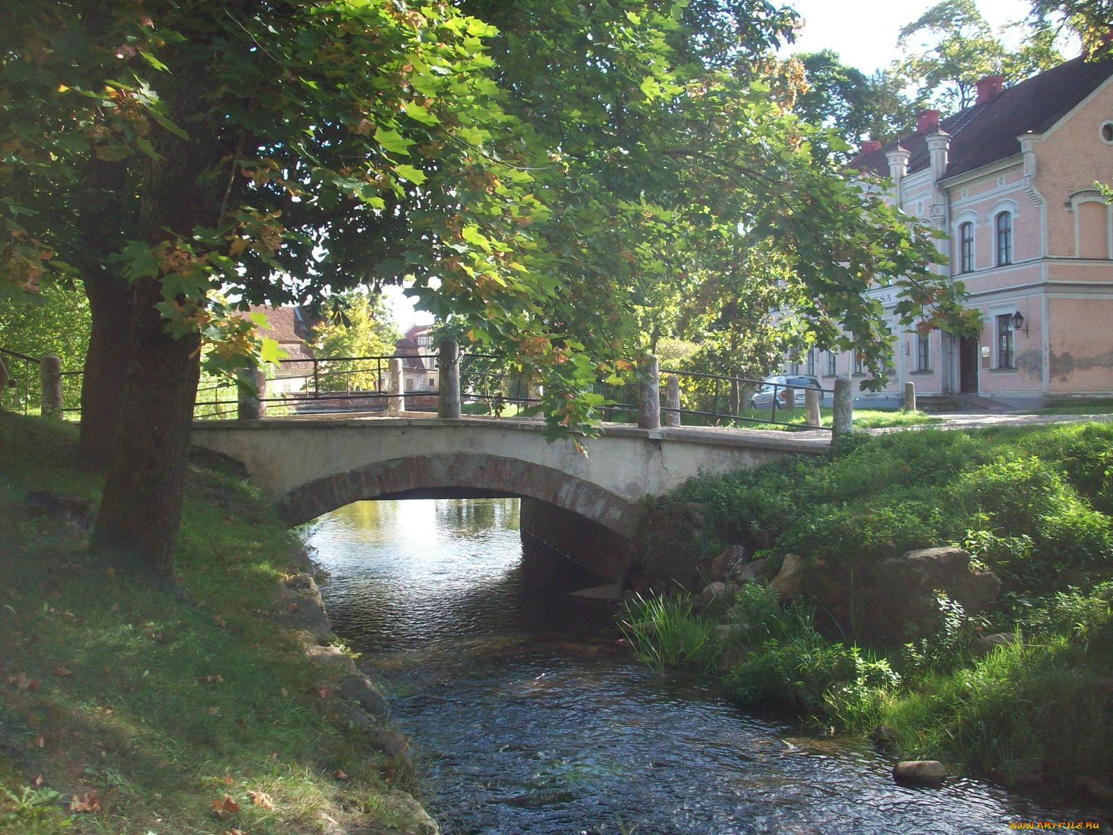 кулдига, латвия, города, мосты