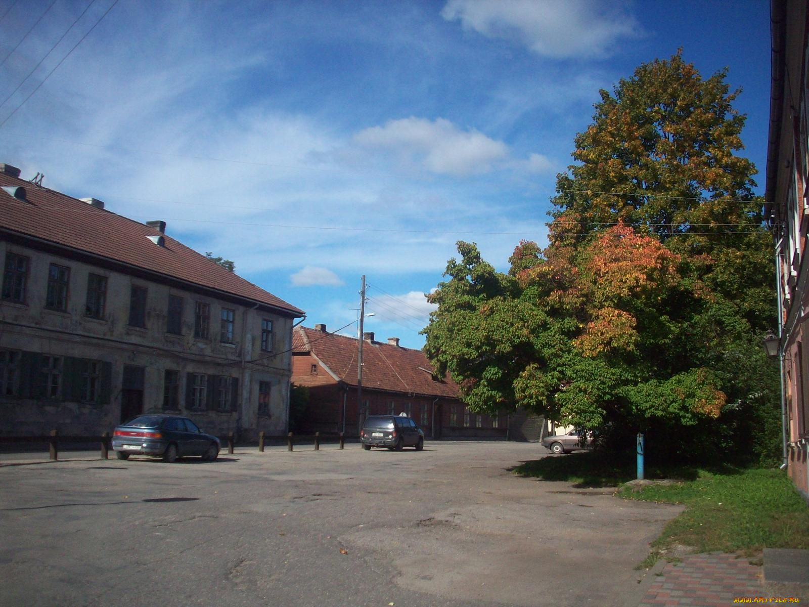 кулдига, латвия, города, улицы, площади, набережные