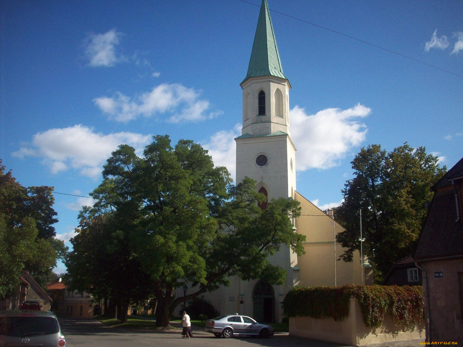 кулдига, лютеранская, церковь, святой, катрины, латвия, города, католические, соборы, костелы, аббатства