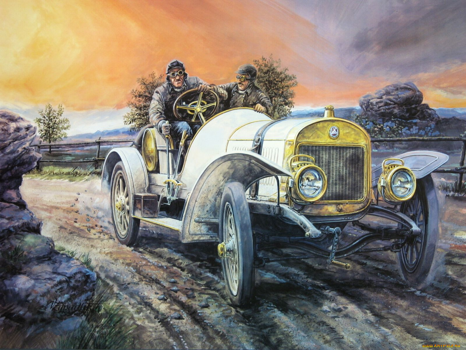 рисованные, авто, мото