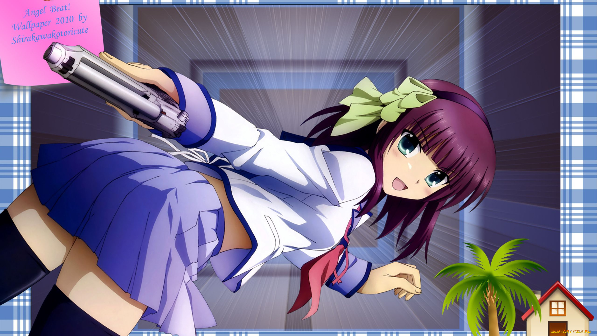 аниме, angel, beats