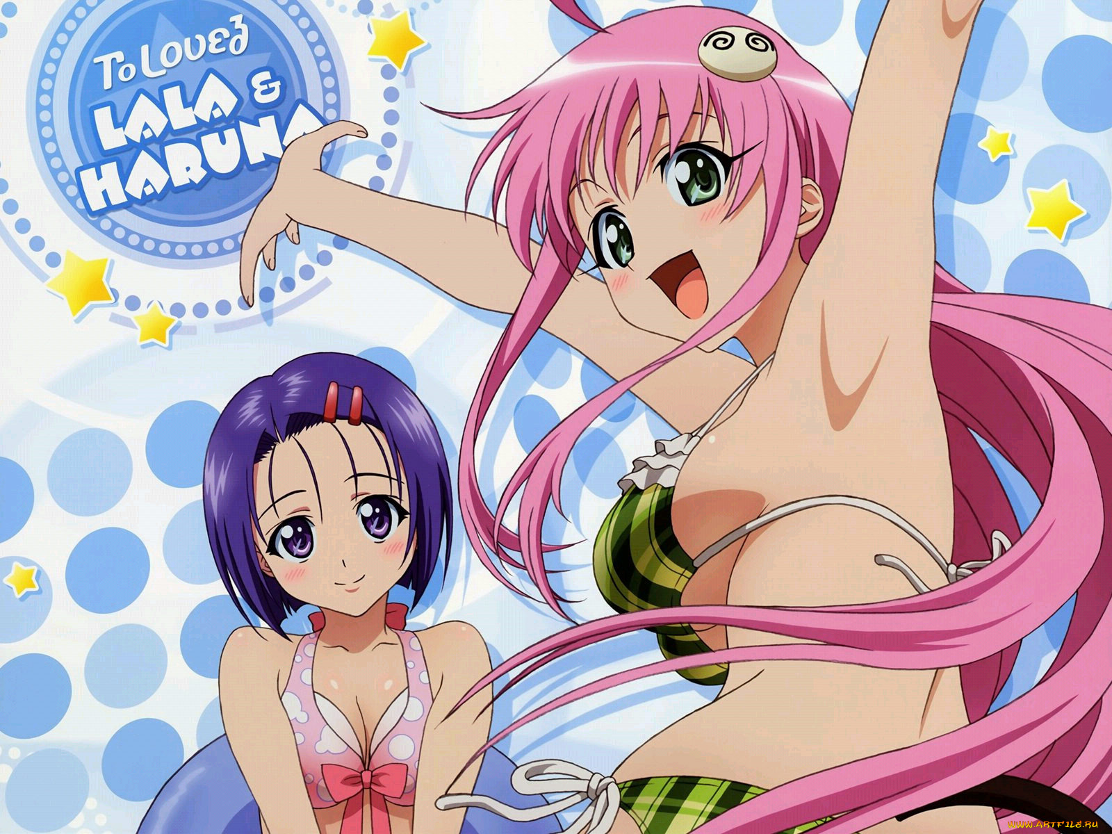 аниме, to, love, ru, девушки