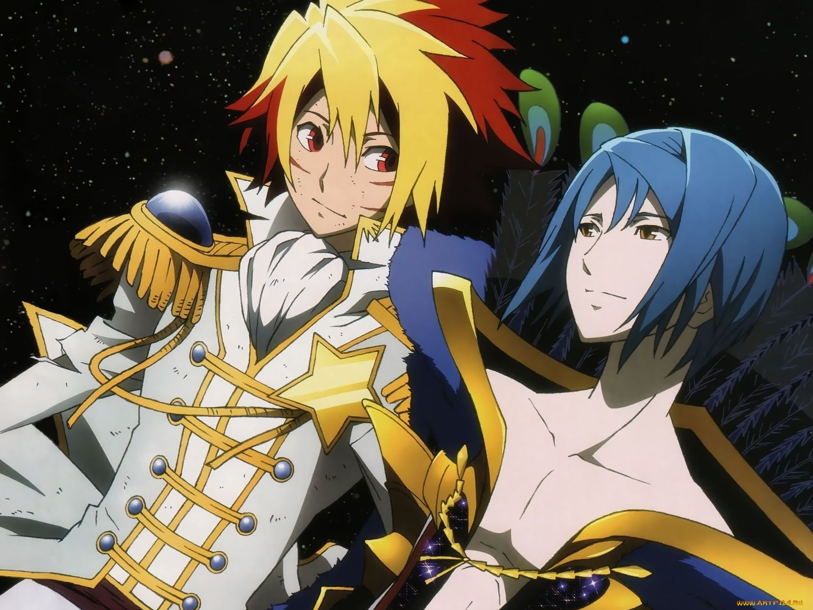 star, driver, аниме, девушка, мальчик