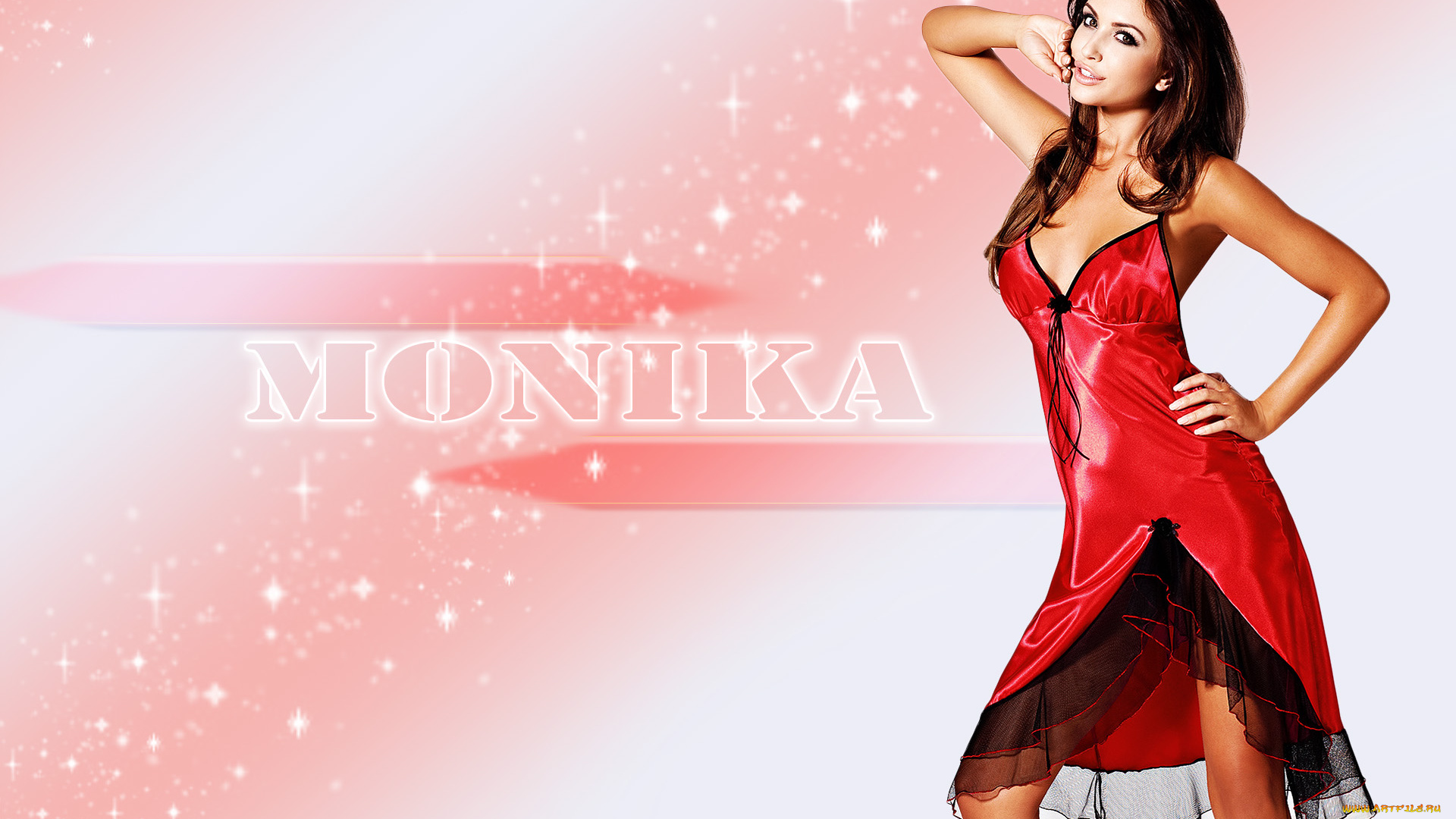 Monika, Pietrasinska, девушки, сорочка, волосы