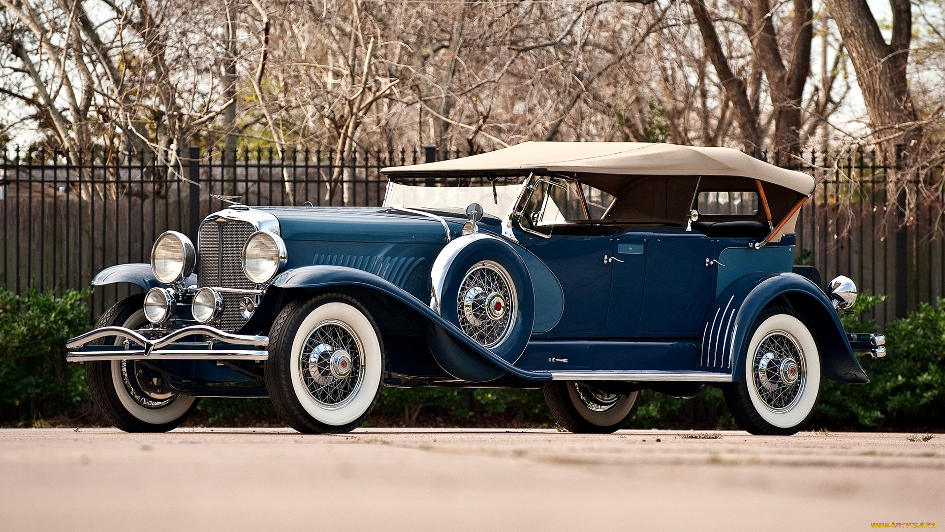 blue, convertible, duesenberg, автомобили, классика, стиль, ретро