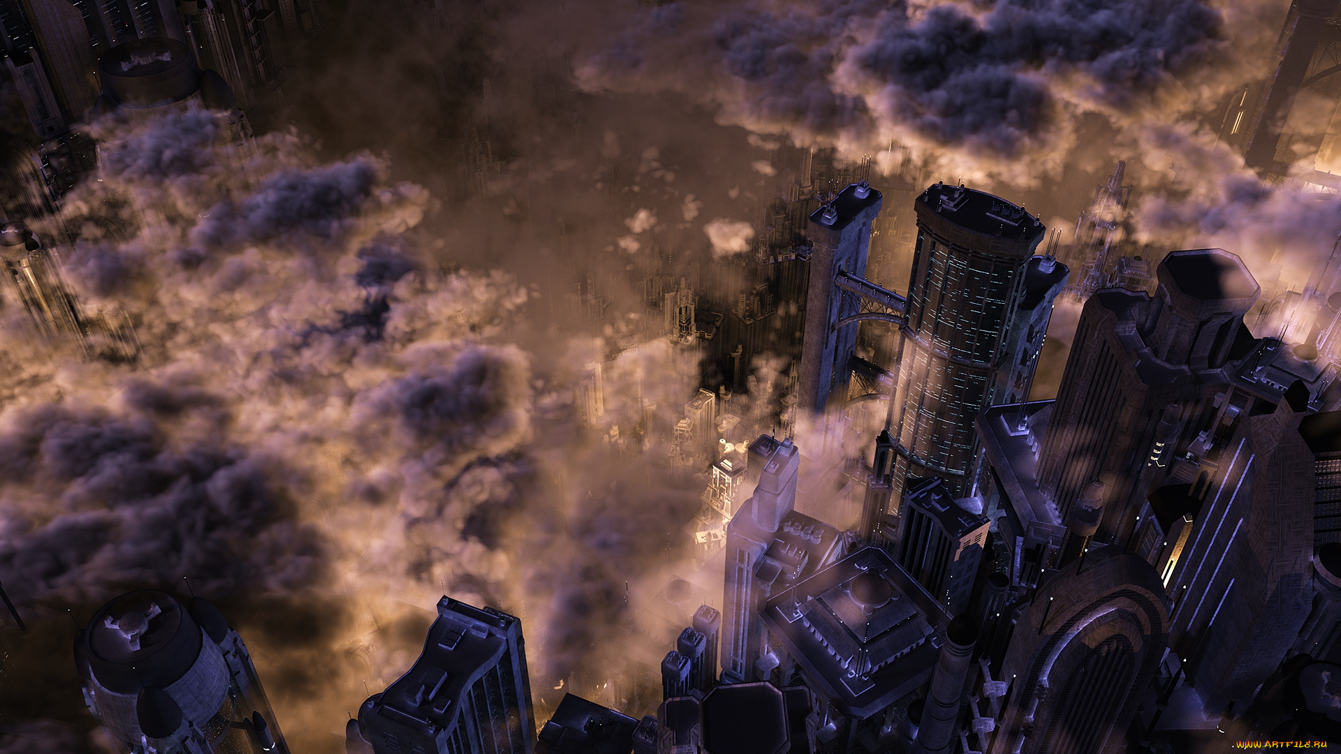 фэнтези, иные, миры, времена, фантастический, город