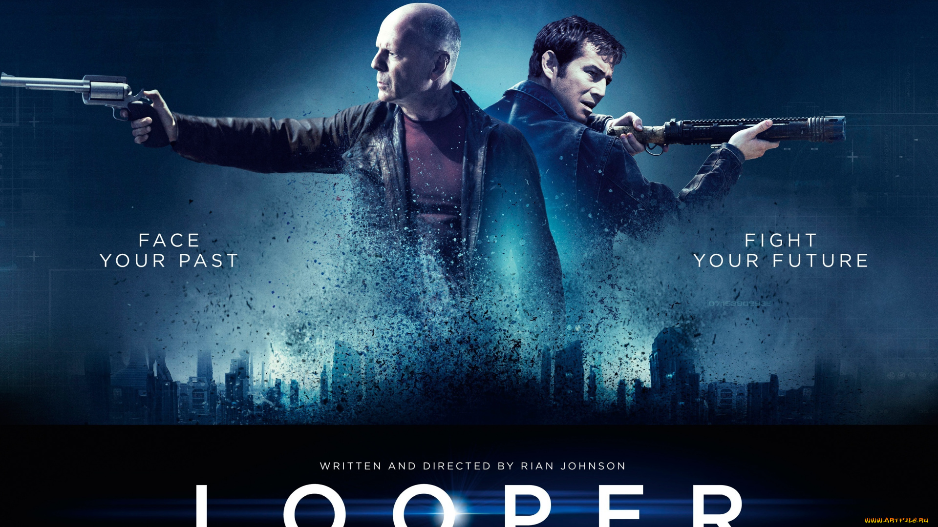 looper, кино, фильмы, джозеф, гордон-левитт, joseph, gordon-levitt, петля, времени, bruce, willis, брюс, уиллис