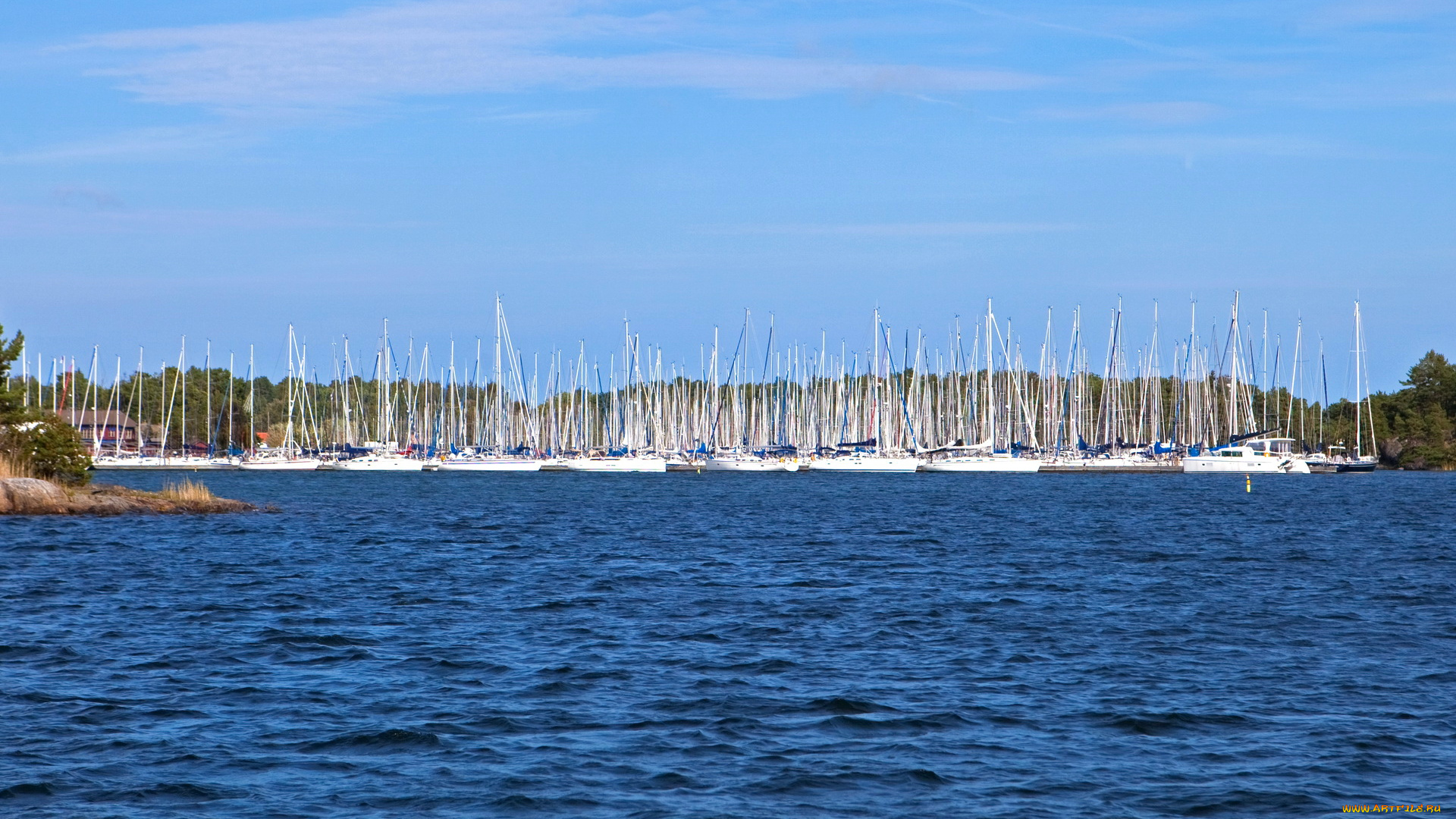 швеция, стокгольм, корабли, парусники, море