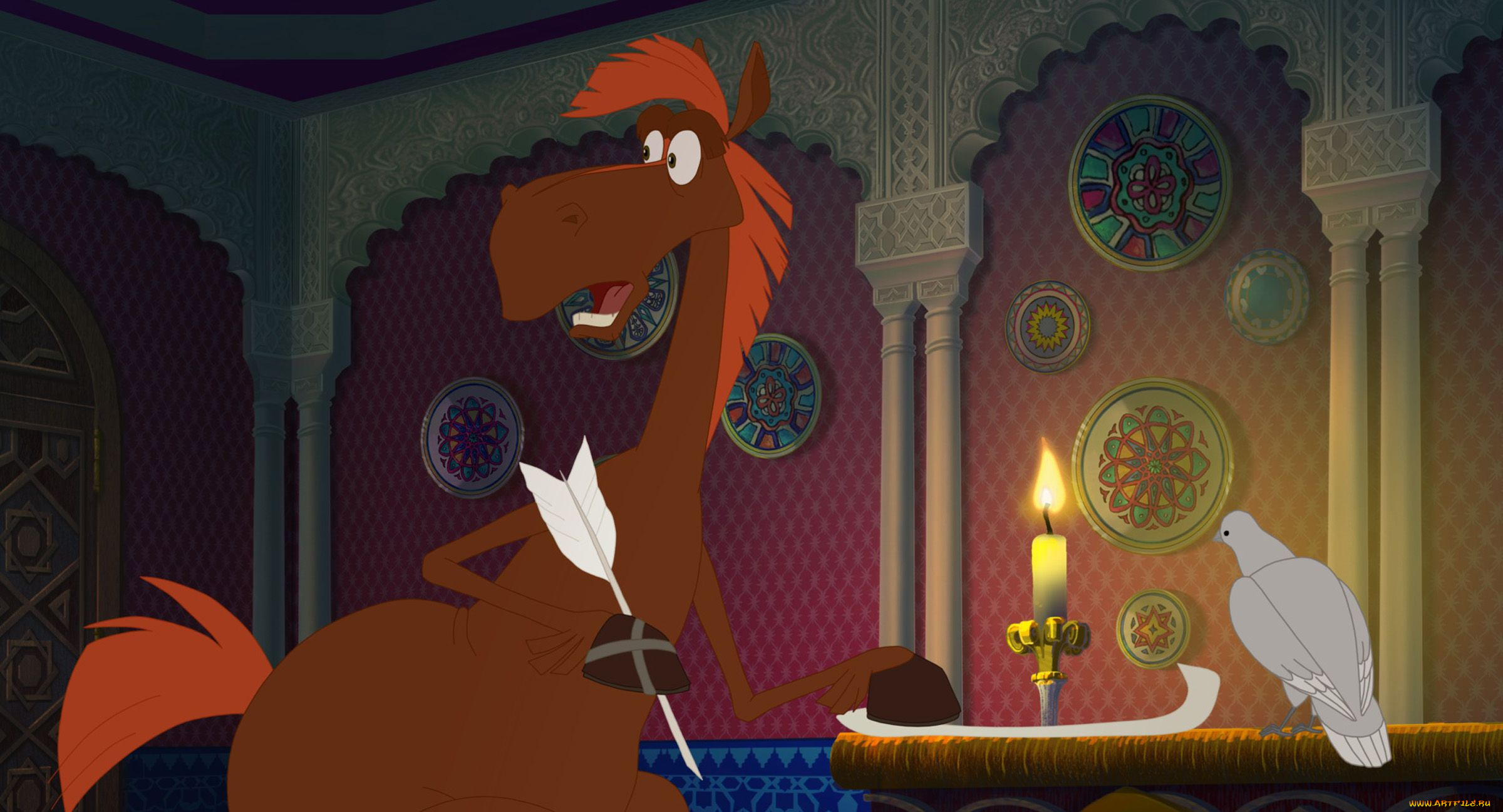 три, богатыря, шамаханская, царица, мультфильмы, сказка