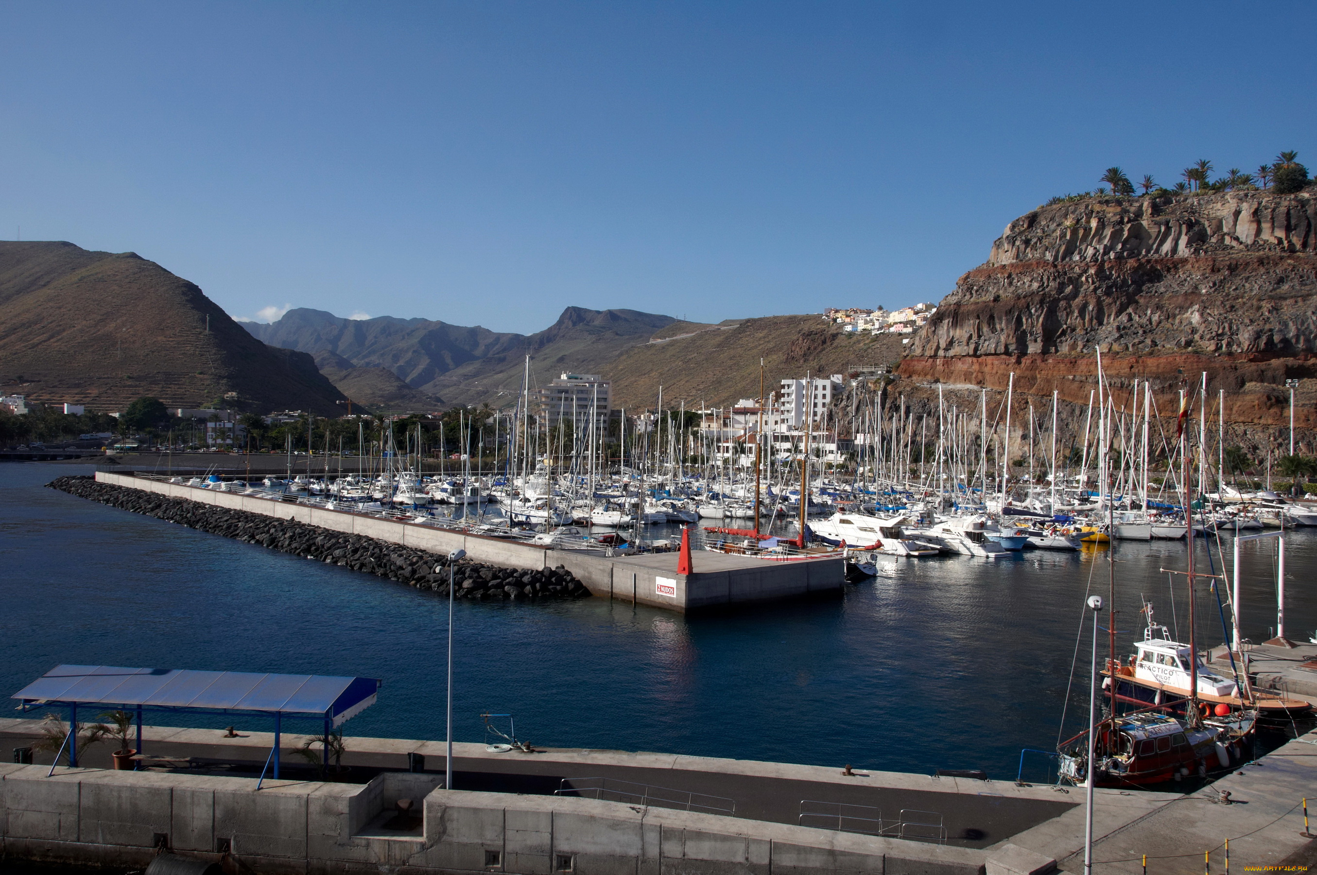 san, sebastiаn, тенерифе, испания, корабли, порты, причалы, парусники