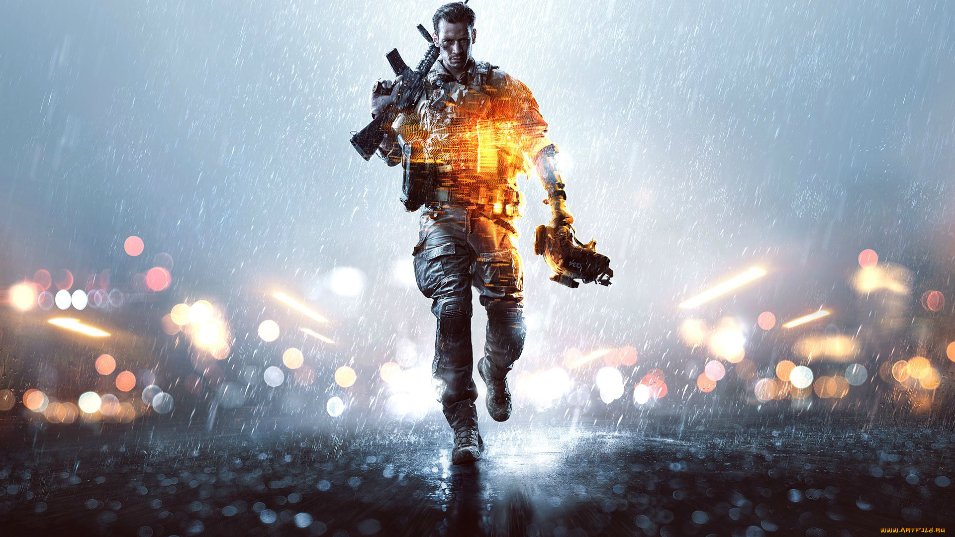 battlefield, видео, игры, солдат