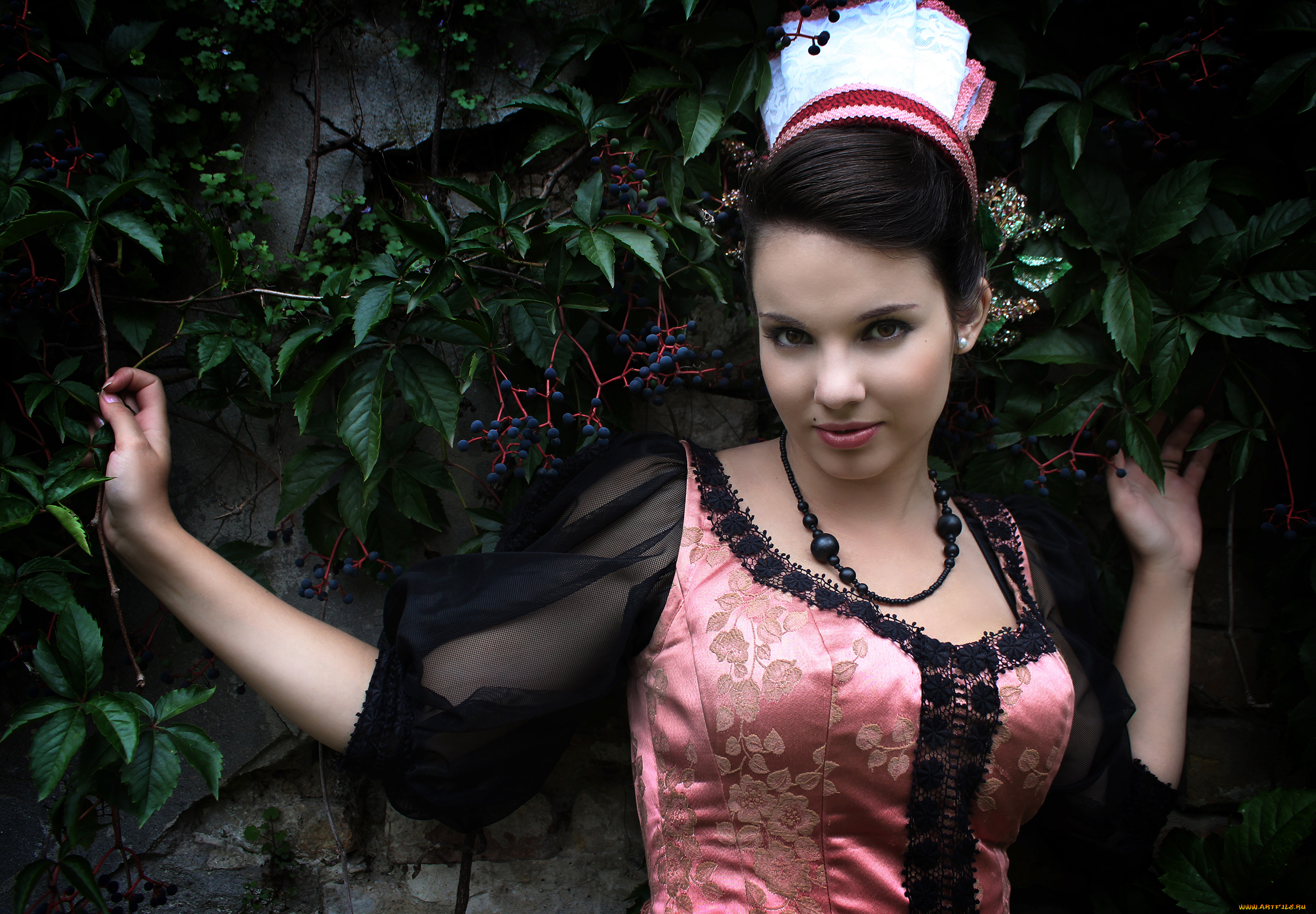 -Unsort, Брюнетки, Шатенки, девушки, unsort, брюнетки, шатенки, бусы