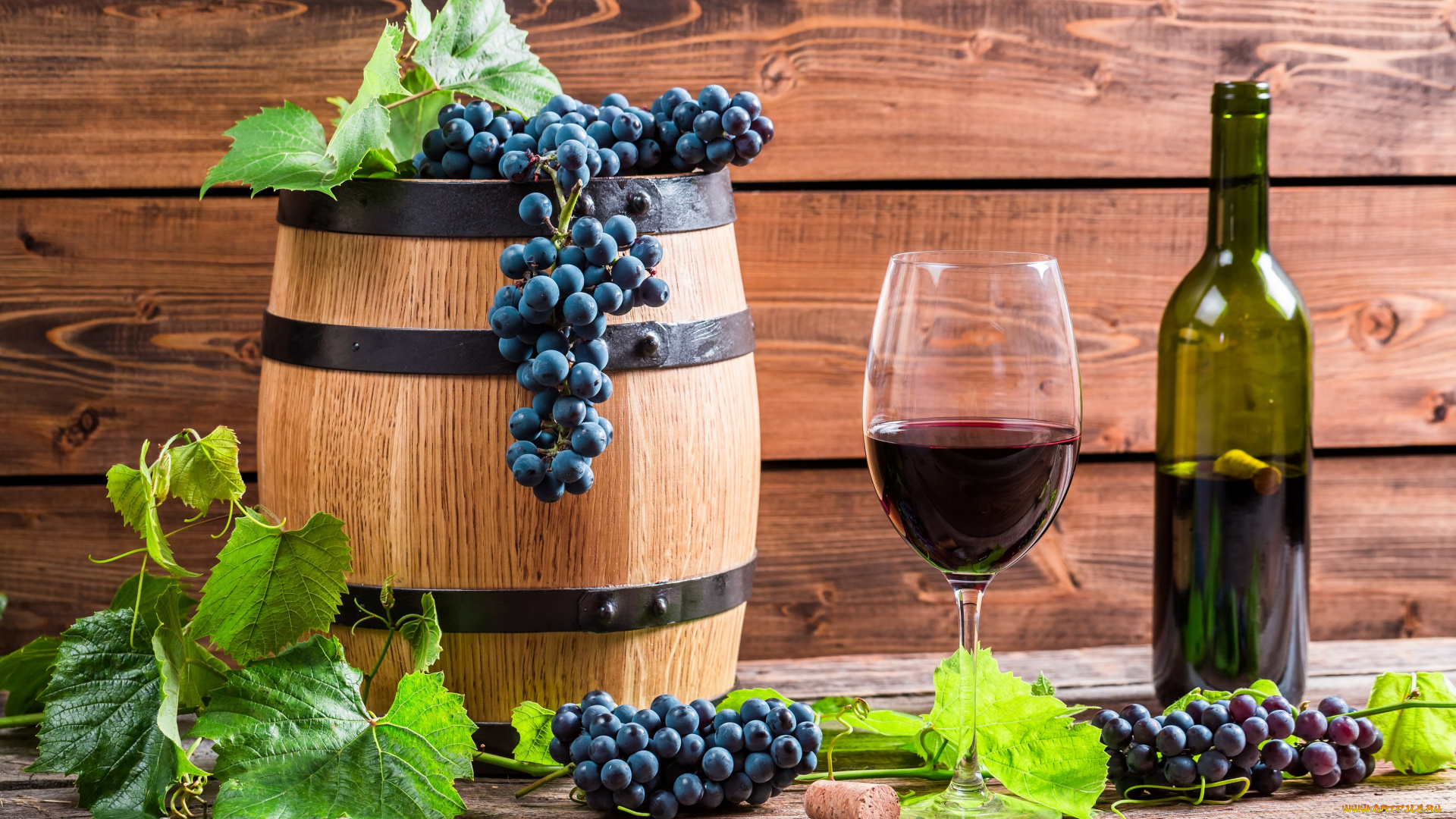 еда, напитки, , вино, виноград, гроздь, вино, бочка, бутылка