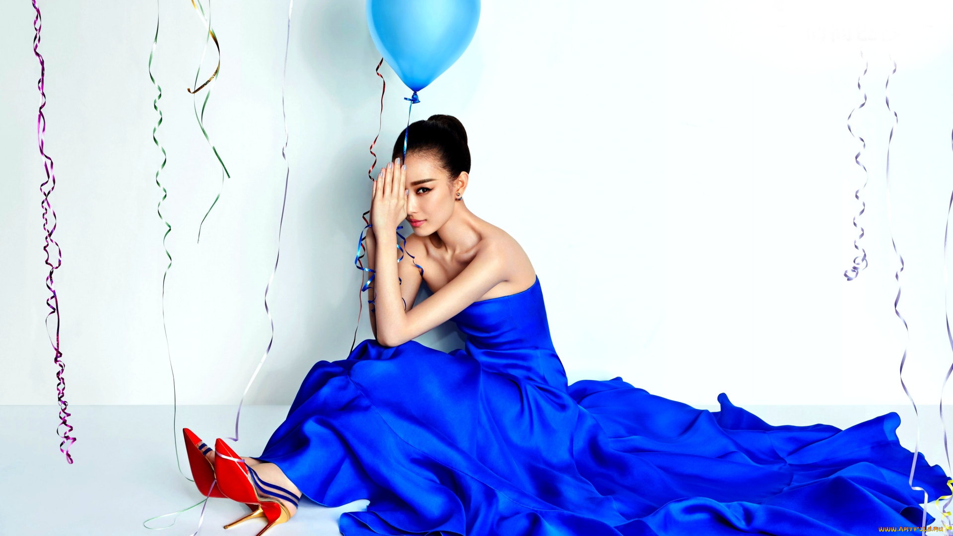 девушки, -unsort, , азиатки, азиатка, платье, ni, девушка