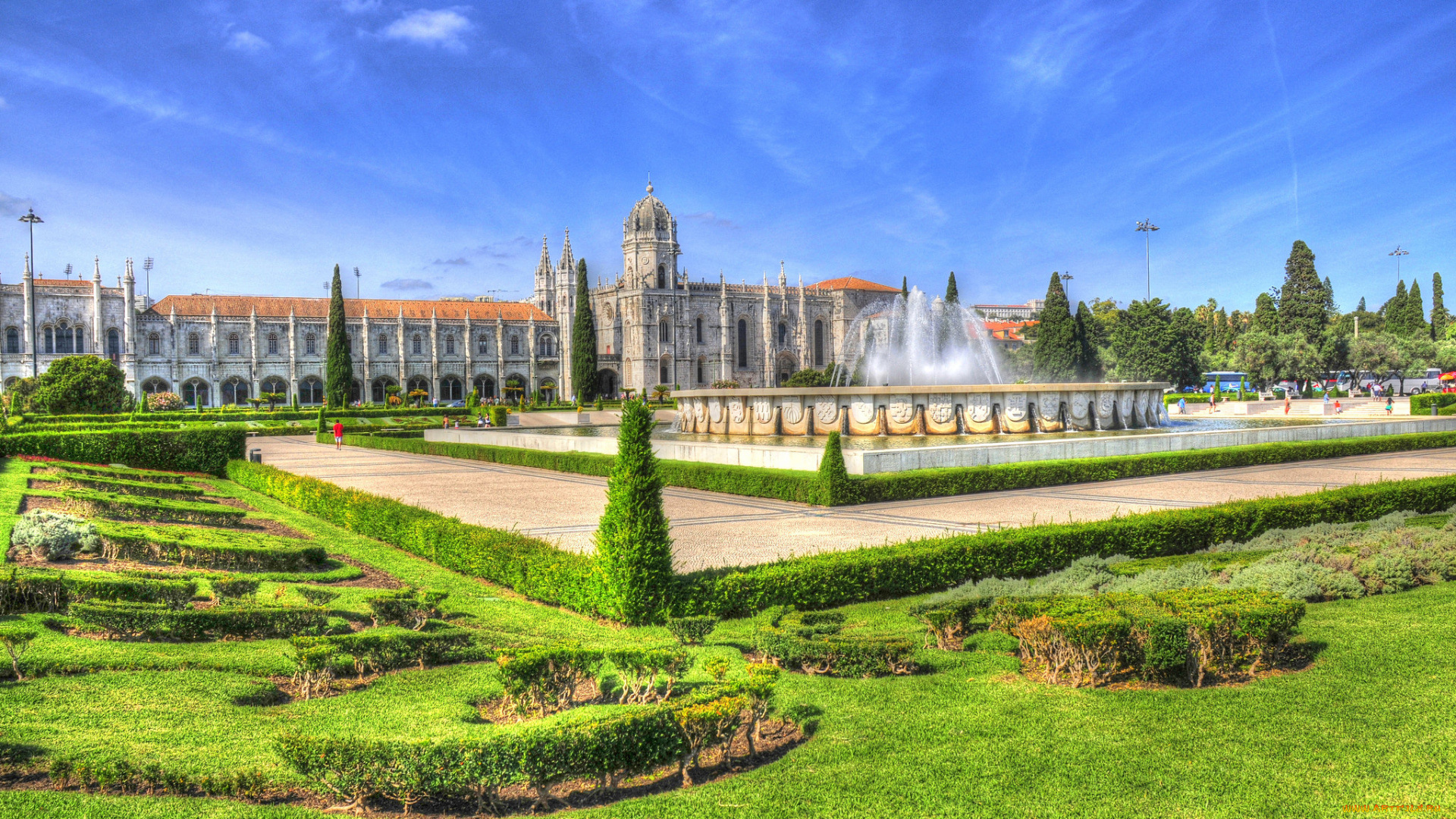 lisbonne, города, -, дворцы, , замки, , крепости, парк, дворец