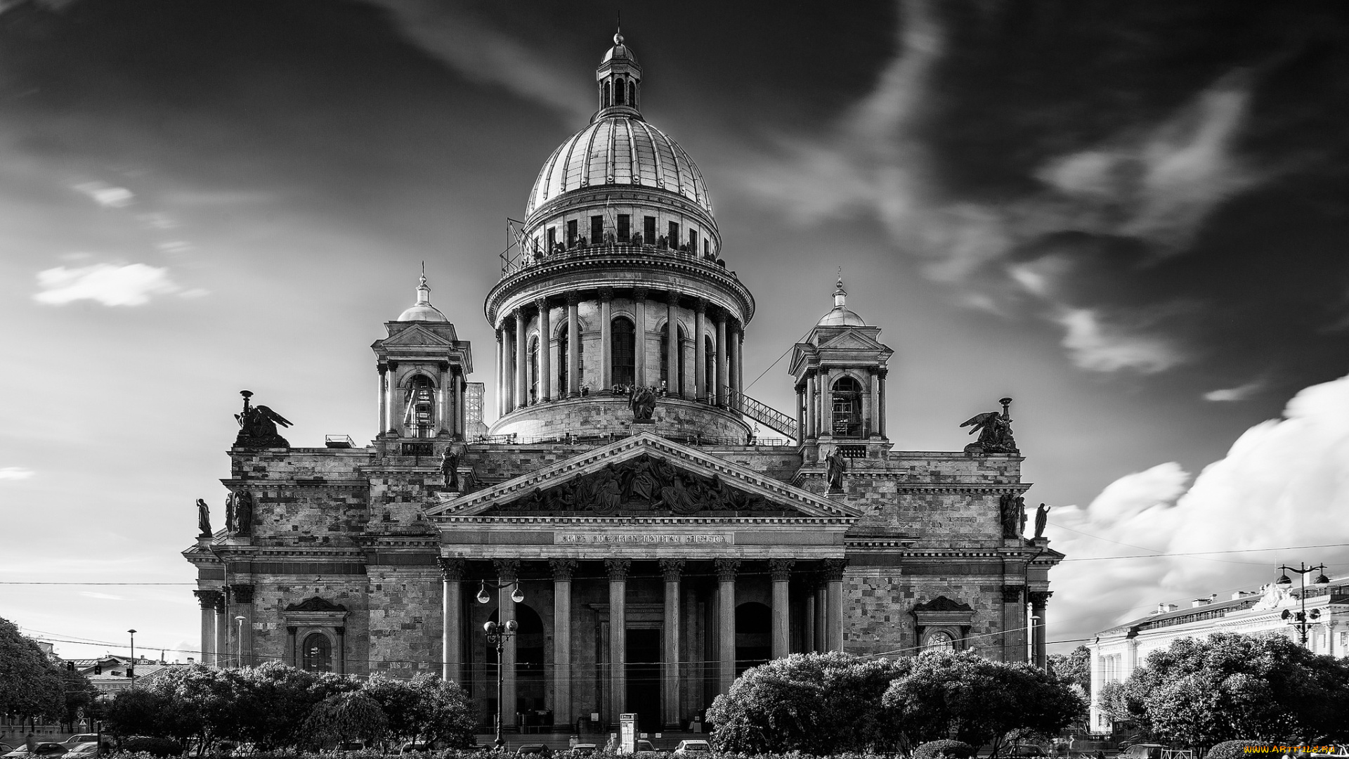 saint, isaac`s, cathedral, города, санкт-петербург, , петергоф, , россия, собор, исаакиевский