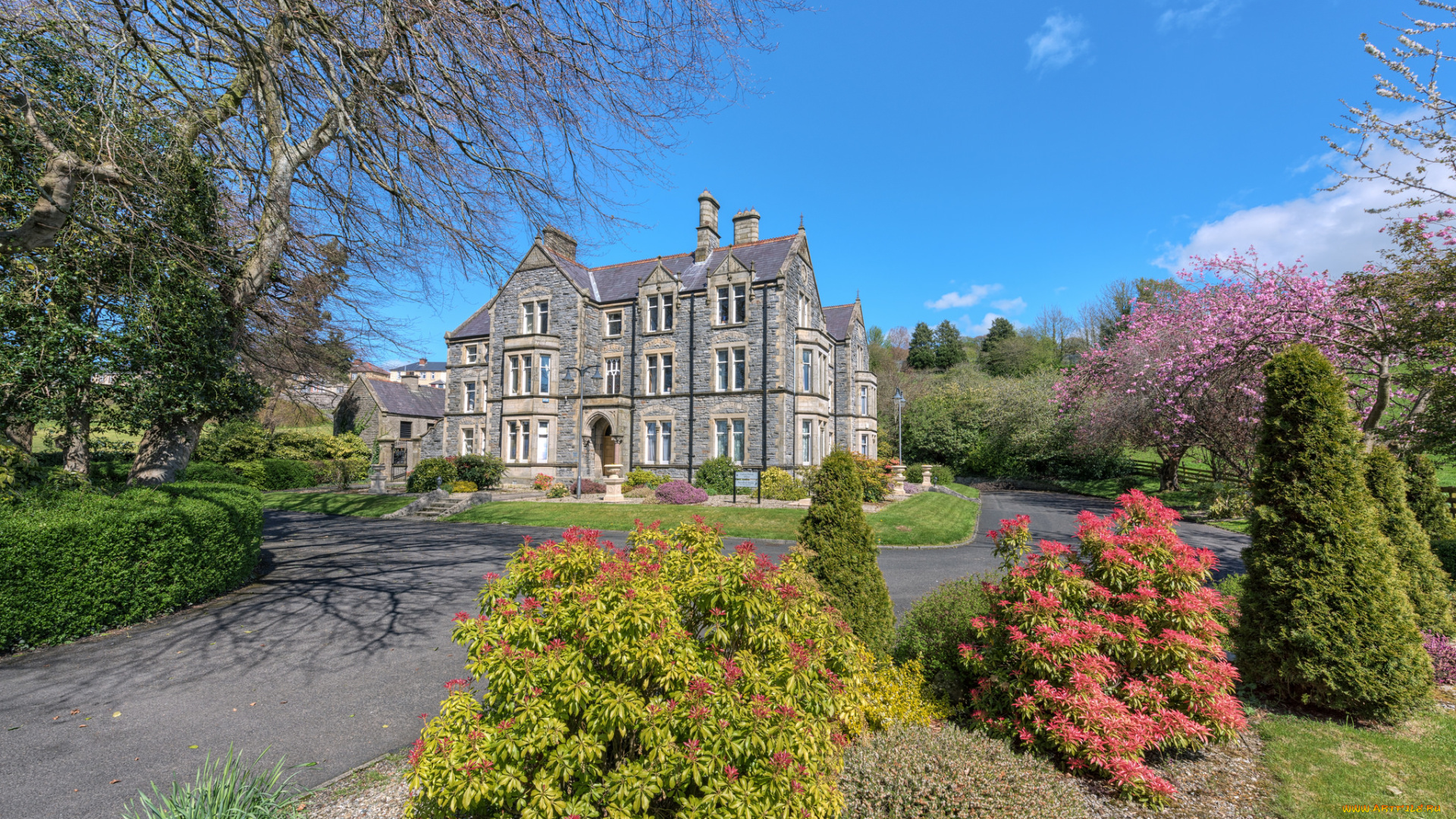 strabane, parish, -, parochial, house, города, -, здания, , дома, парк, особняяк