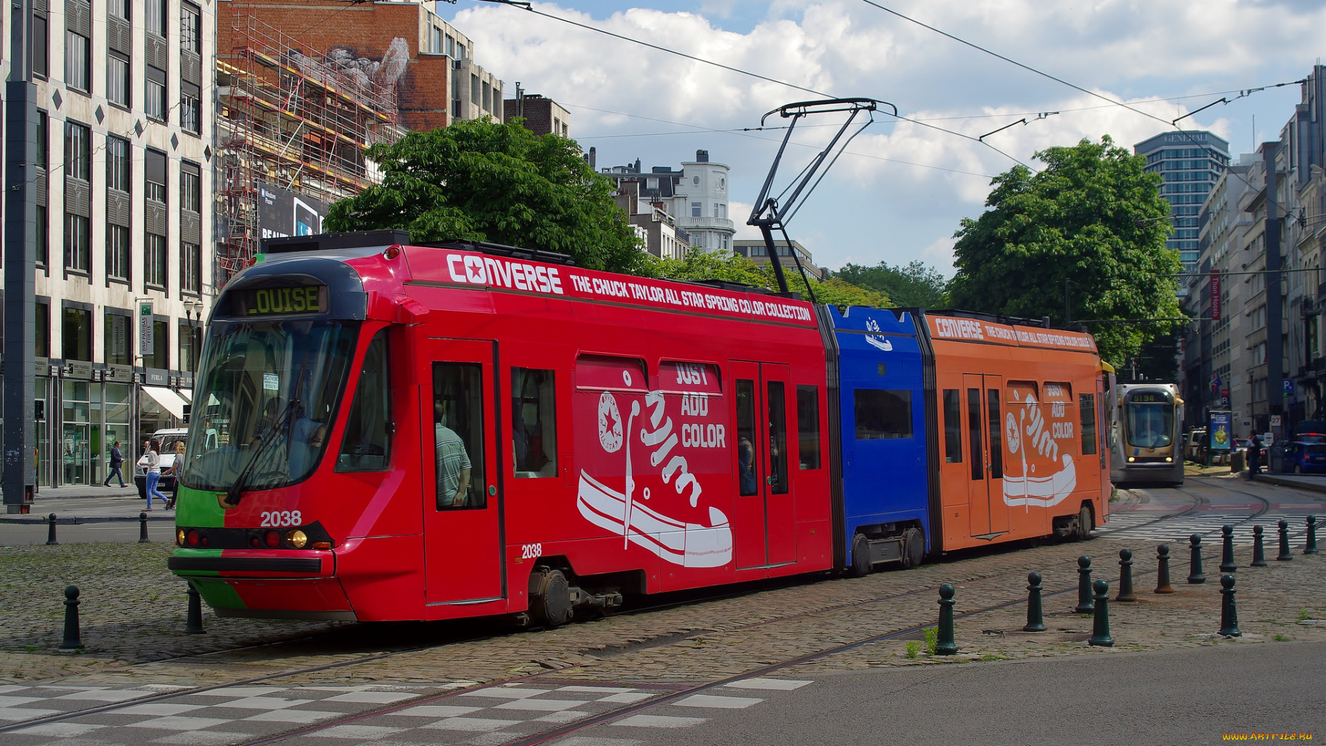 техника, трамваи, рельсы, транспорт, трамвай