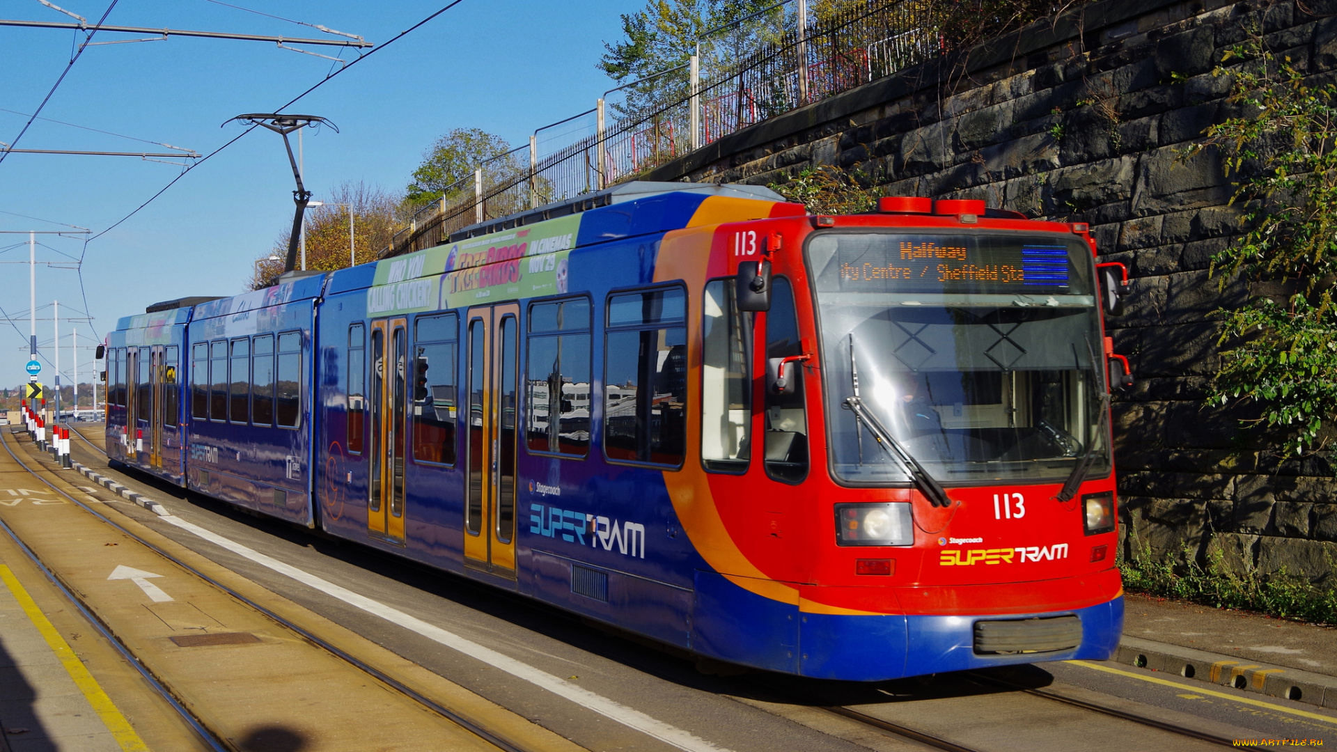 техника, трамваи, трамвай, рельсы, транспорт