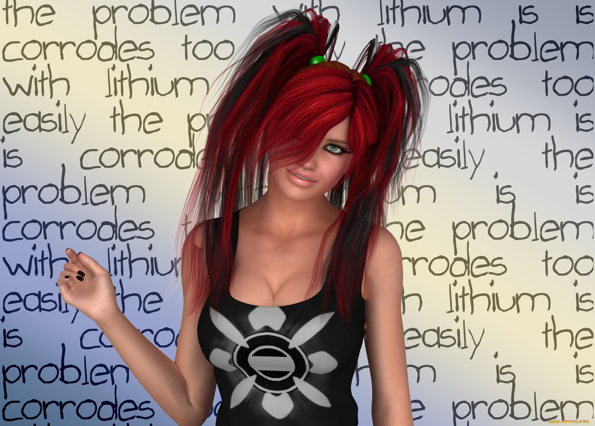 3д, графика, люди, , people, девушка, взгляд, фон