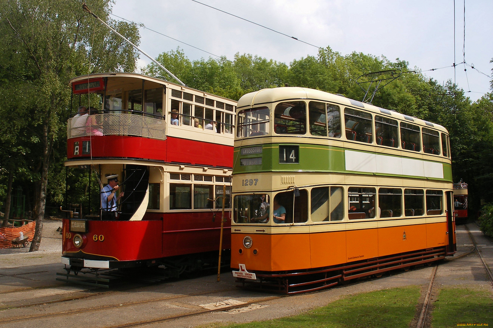 техника, трамваи, рельсы, трамвай, транспорт