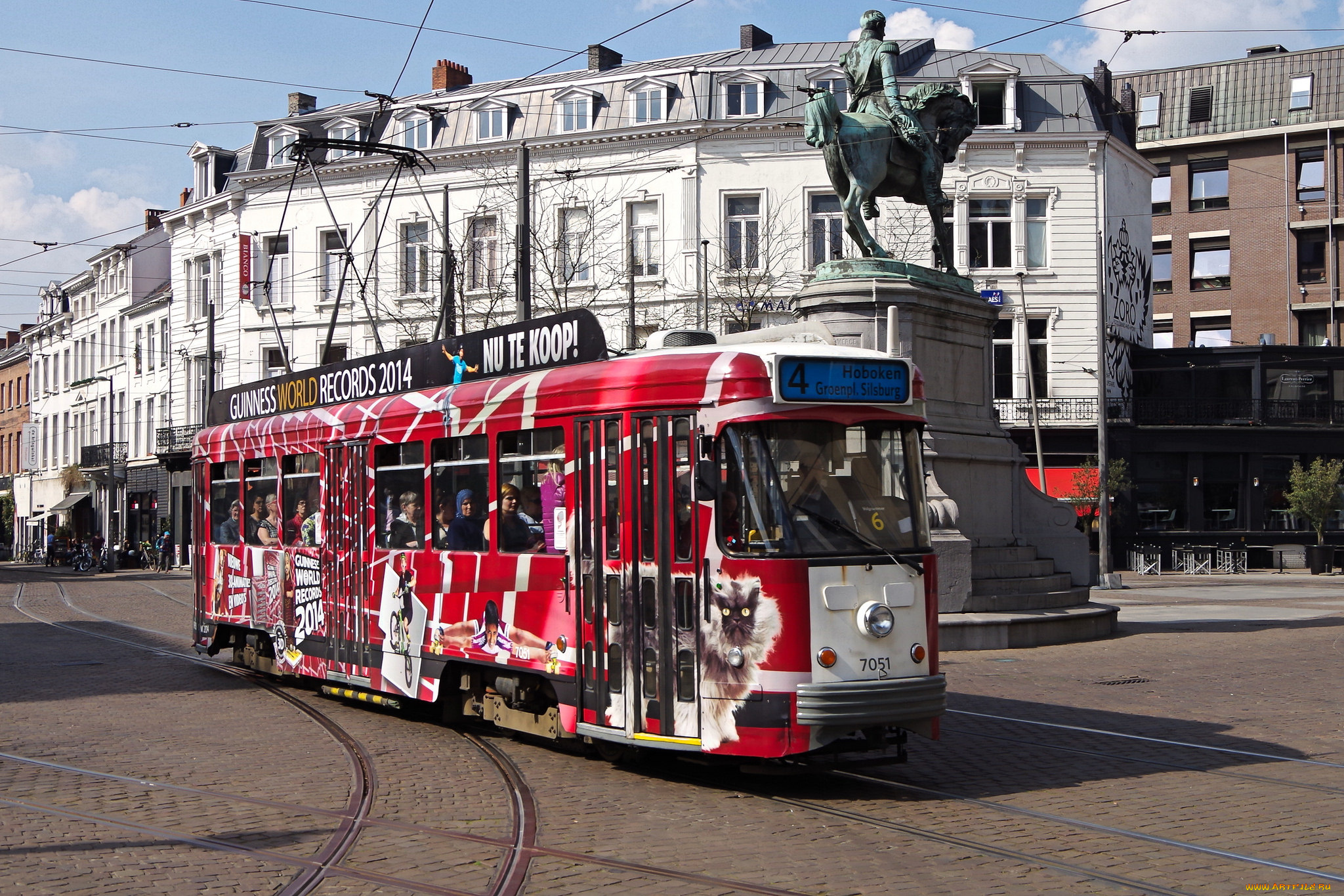 техника, трамваи, транспорт, рельсы, трамвай