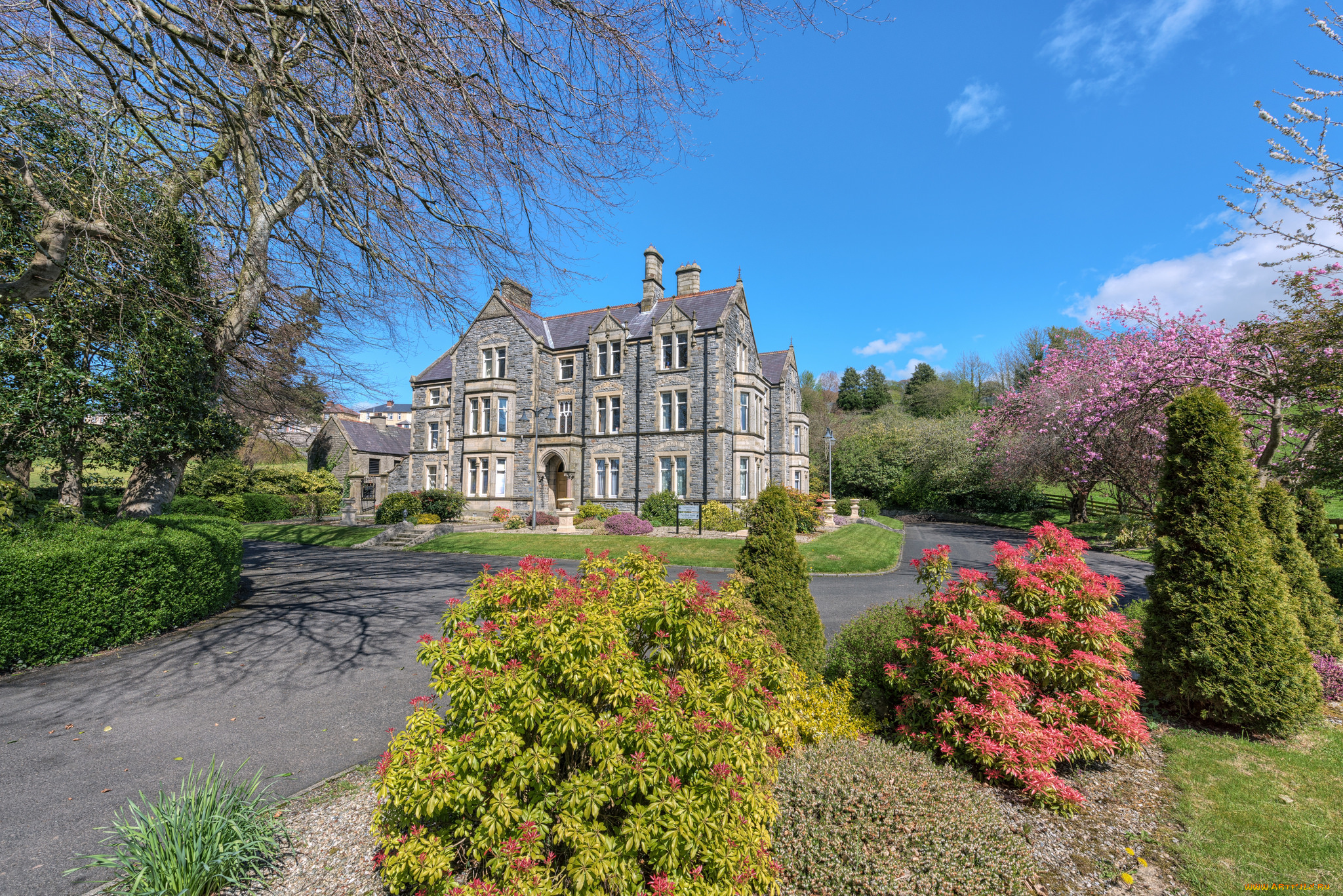 strabane, parish, -, parochial, house, города, -, здания, , дома, парк, особняяк