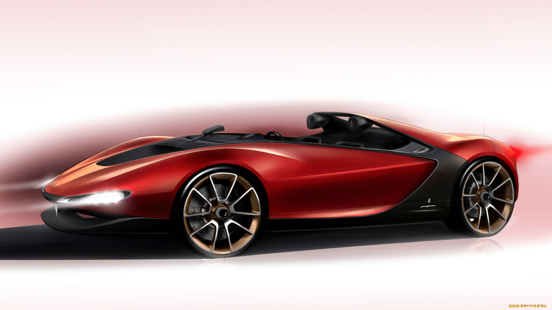 ferrari, sergio, concept, 2013, автомобили, 3д, concept, sergio, ferrari, 2013