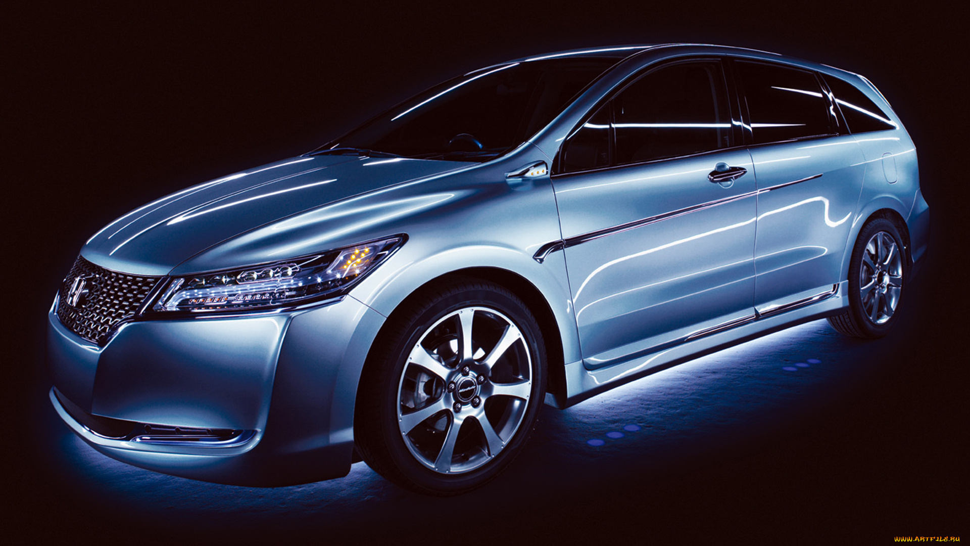 honda, stream, exclusive, concept, 2007, автомобили, 3д, stream, honda, 2007, concept, exclusive