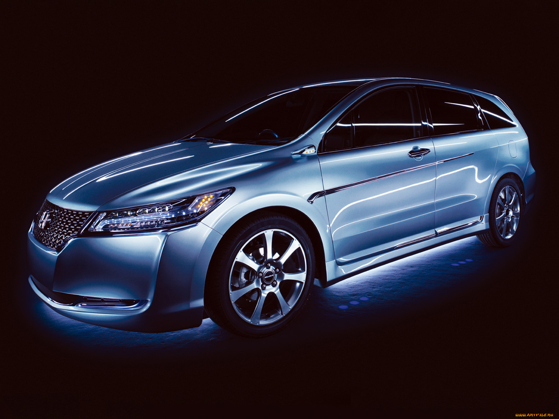 honda, stream, exclusive, concept, 2007, автомобили, 3д, stream, honda, 2007, concept, exclusive