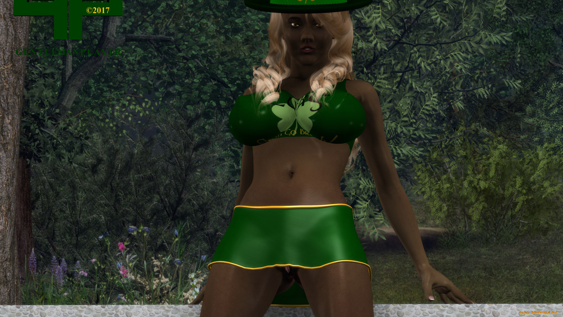 3д, графика, люди, , people, девушка, взгляд, фон