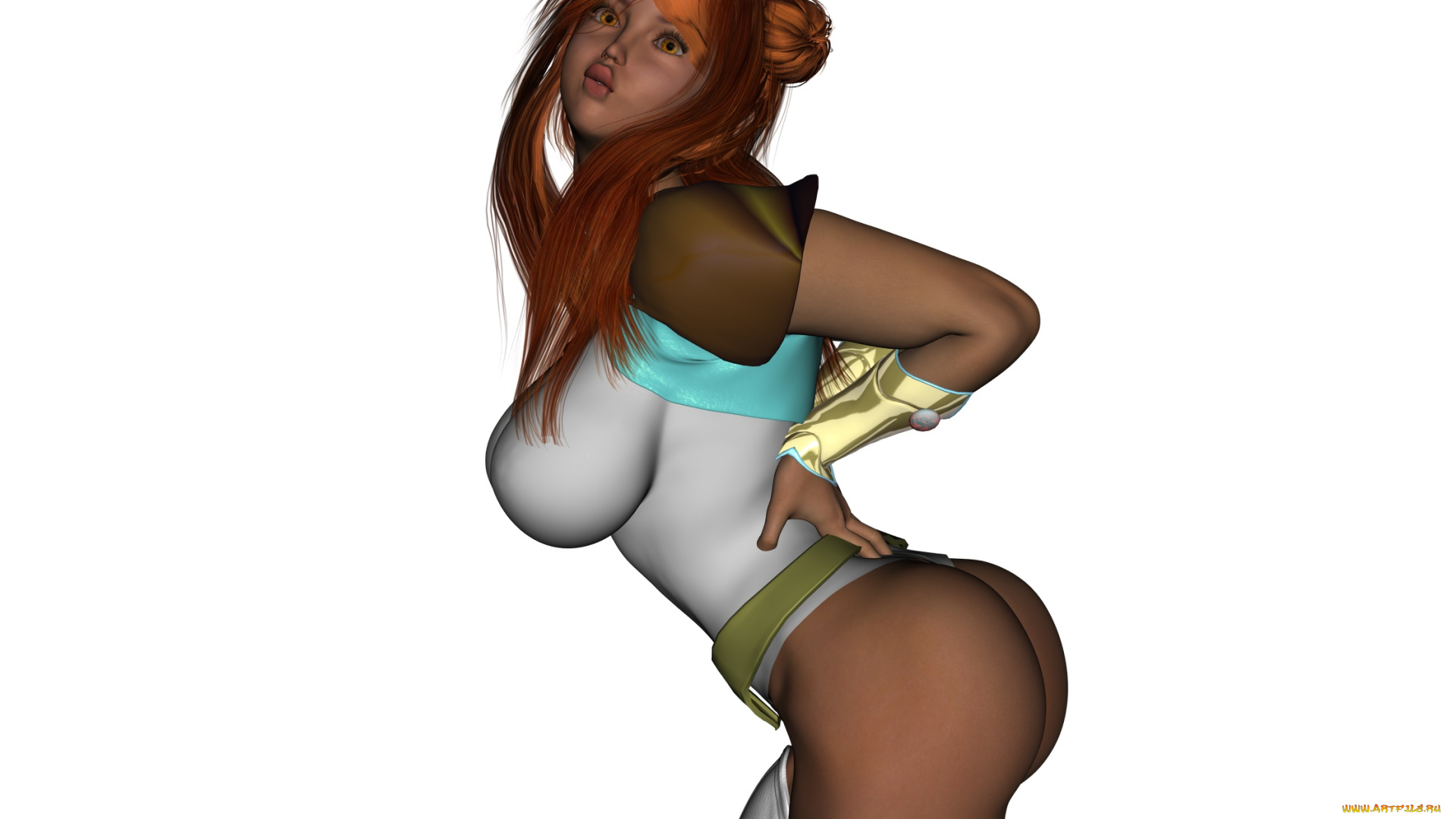 3д, графика, люди, , people, девушка, взгляд, фон