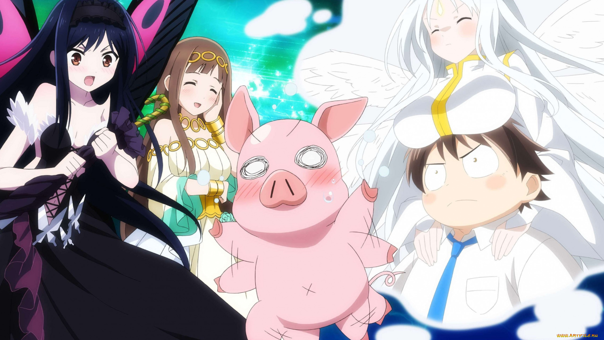 аниме, accel, world, accel, world