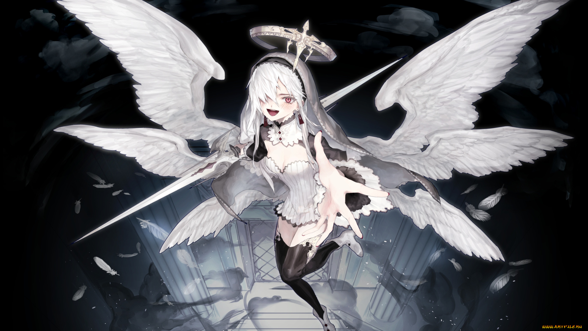 аниме, ангелы, , демоны, ozyako