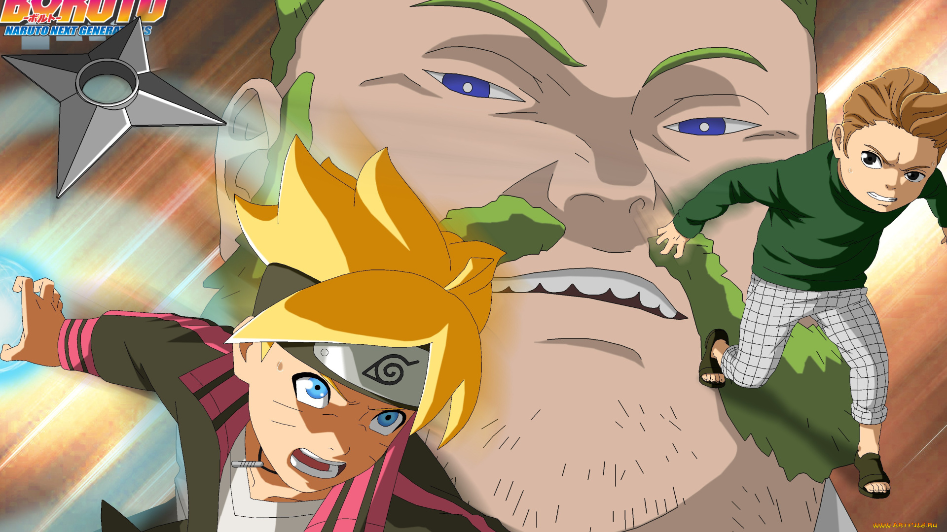 аниме, naruto, the, next, generations