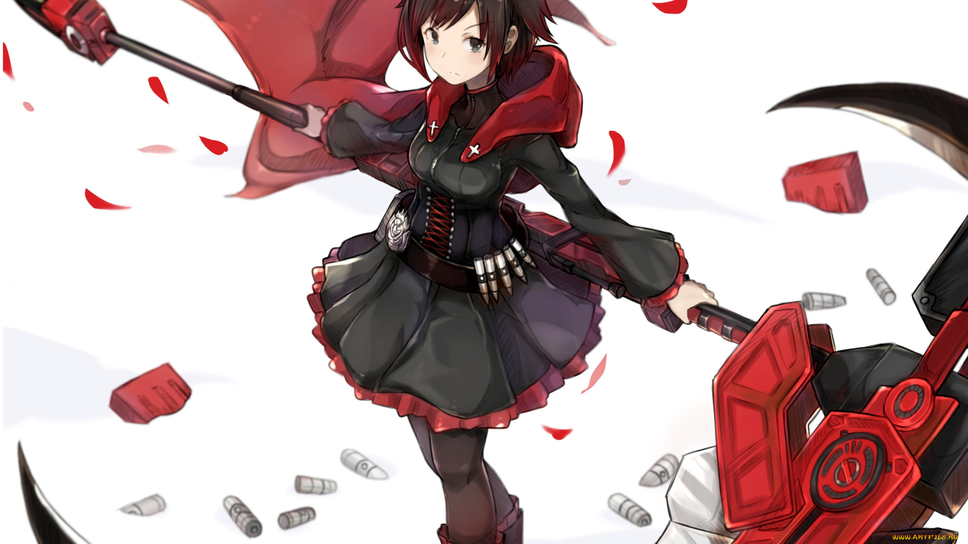 аниме, rwby, девушка