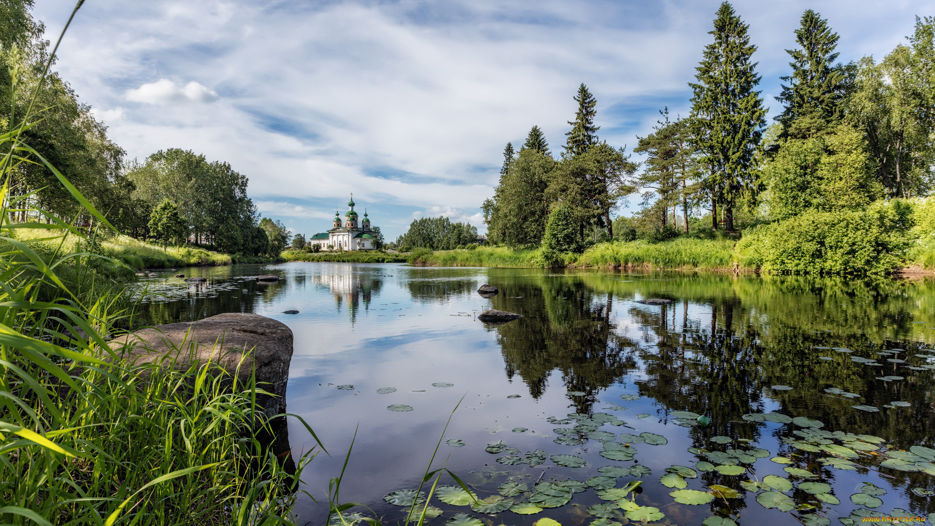 города, -, пейзажи, простор