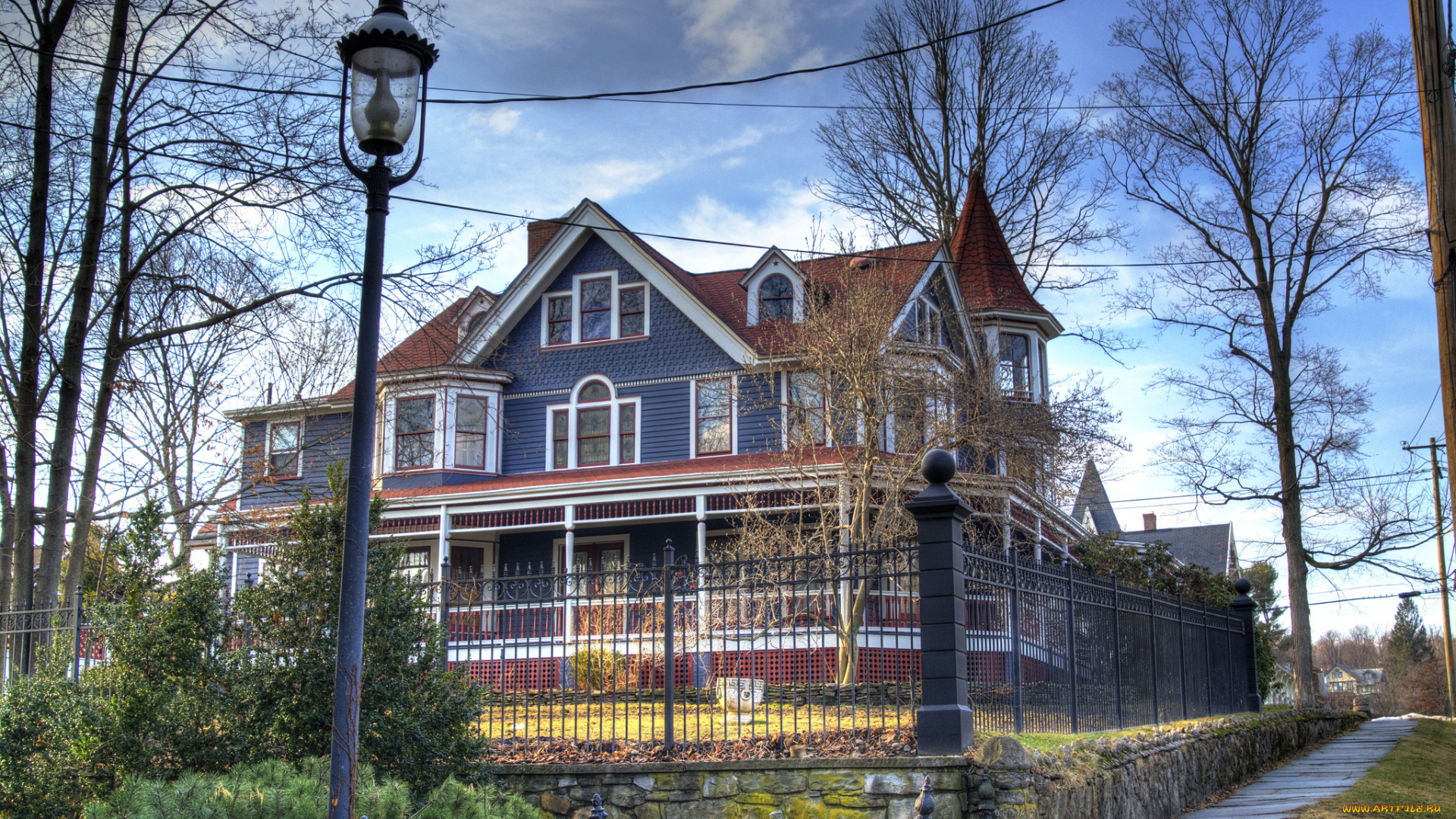 города, -, здания, , дома, особняк